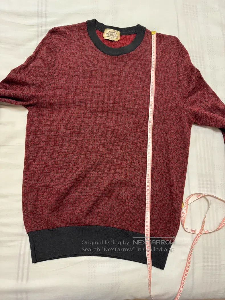 Other Hermes Wool sweater 100% wool with full body H pattern Size US M / EU 48-50 / 2 - 5 Thumbnail