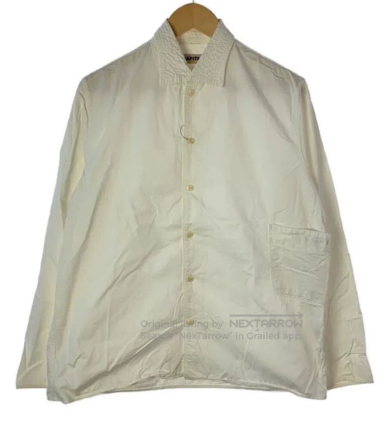 Kapital Thorned neckline workwear shirt jacket
