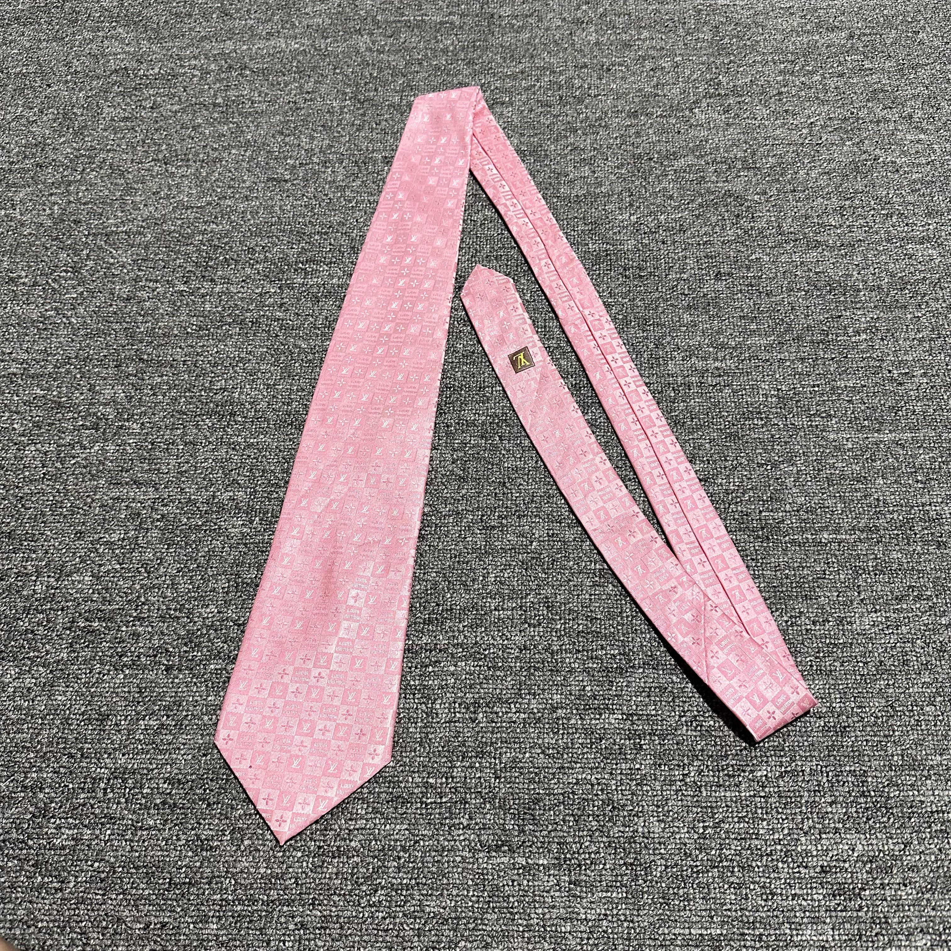 Louis Vuitton Louis Vuitton Silk Tie Size ONE SIZE - 1 Thumbnail