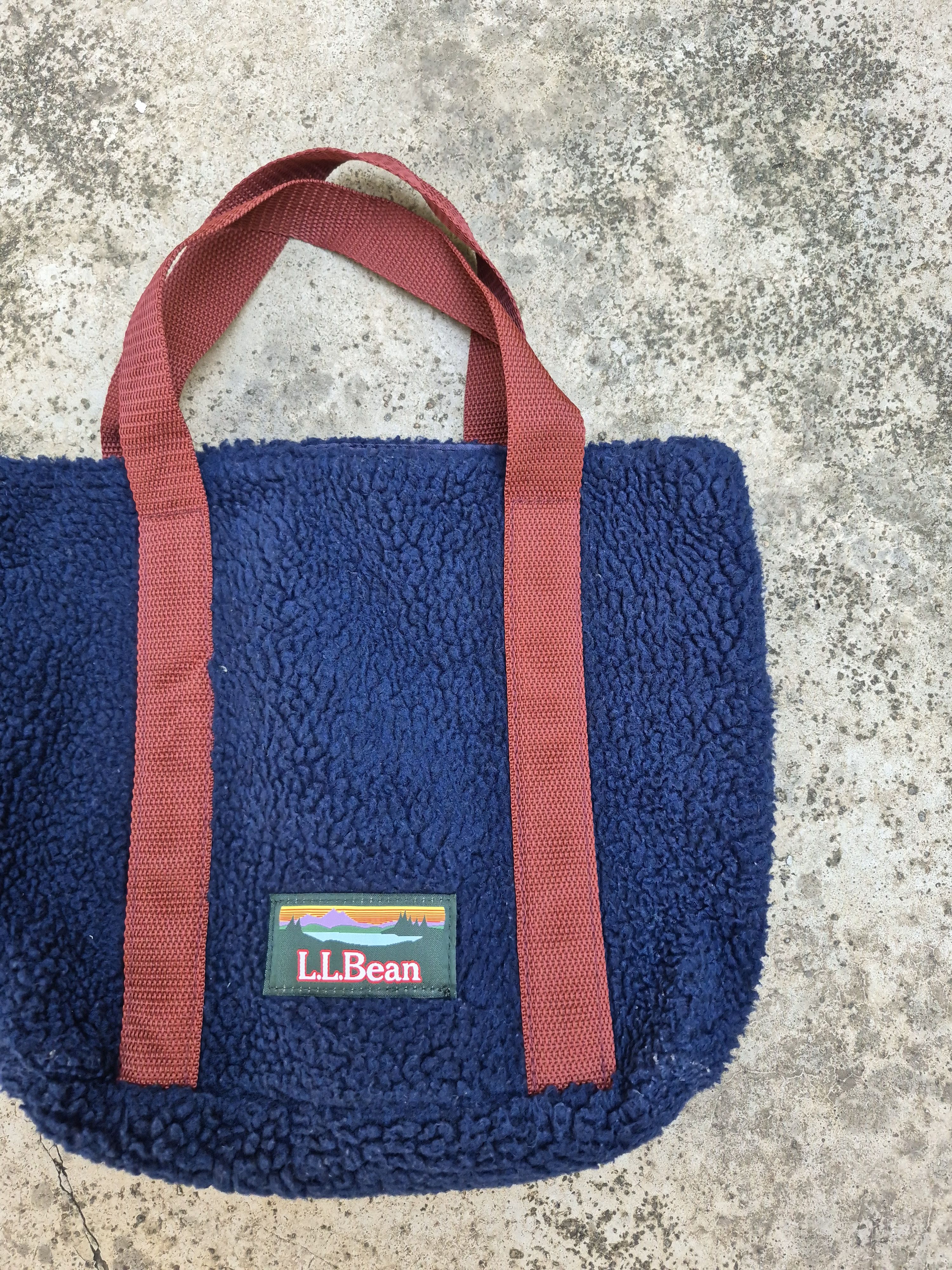 L.L. Bean 🔥 LL Bean Fleece Tote Bag Size ONE SIZE - 2 Thumbnail