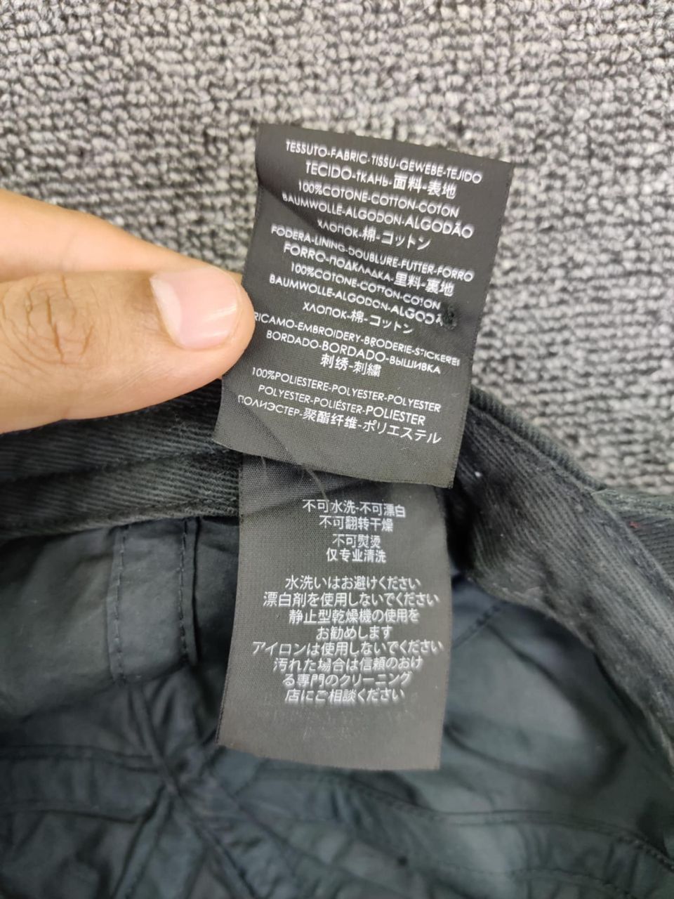 Balenciaga Balenciaga Hat Cap Black Size ONE SIZE - 9 Thumbnail