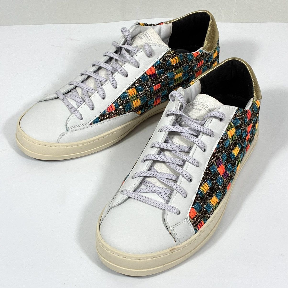 P448 P448 John Malhia Sneakers White Mal Multicolor EU 41 NEW Size US 11 / IT 41 - 9 Thumbnail