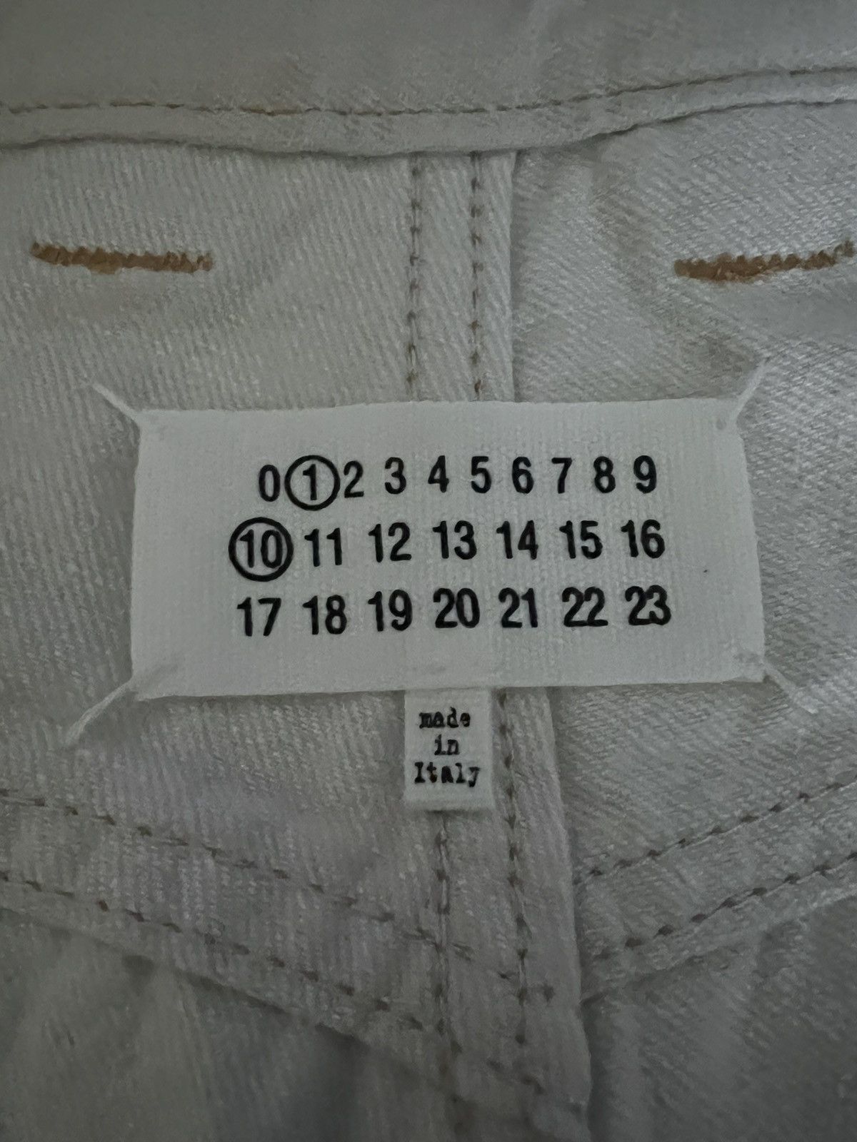 Maison Margiela $1.9k FW23 baggy cargo jeans w/ hand-painted details, 34, IT Size US 34 / EU 50 - 15 Thumbnail
