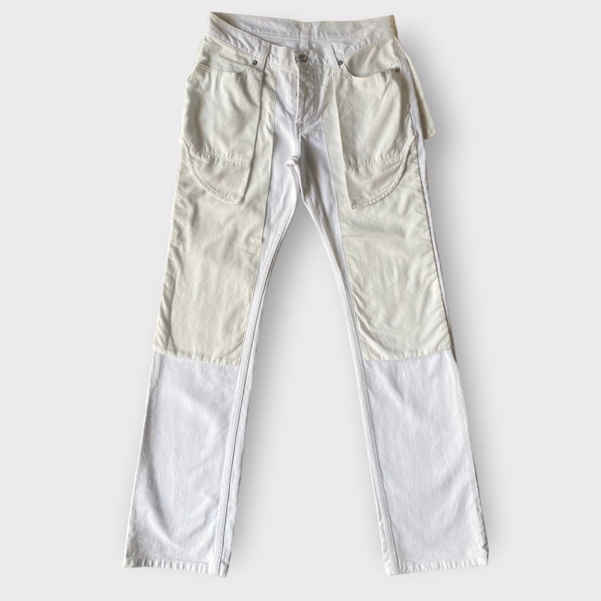 Helmut Lang SS03 Archive Inside Out Denim Bootcut Size US 29 - 2 Thumbnail