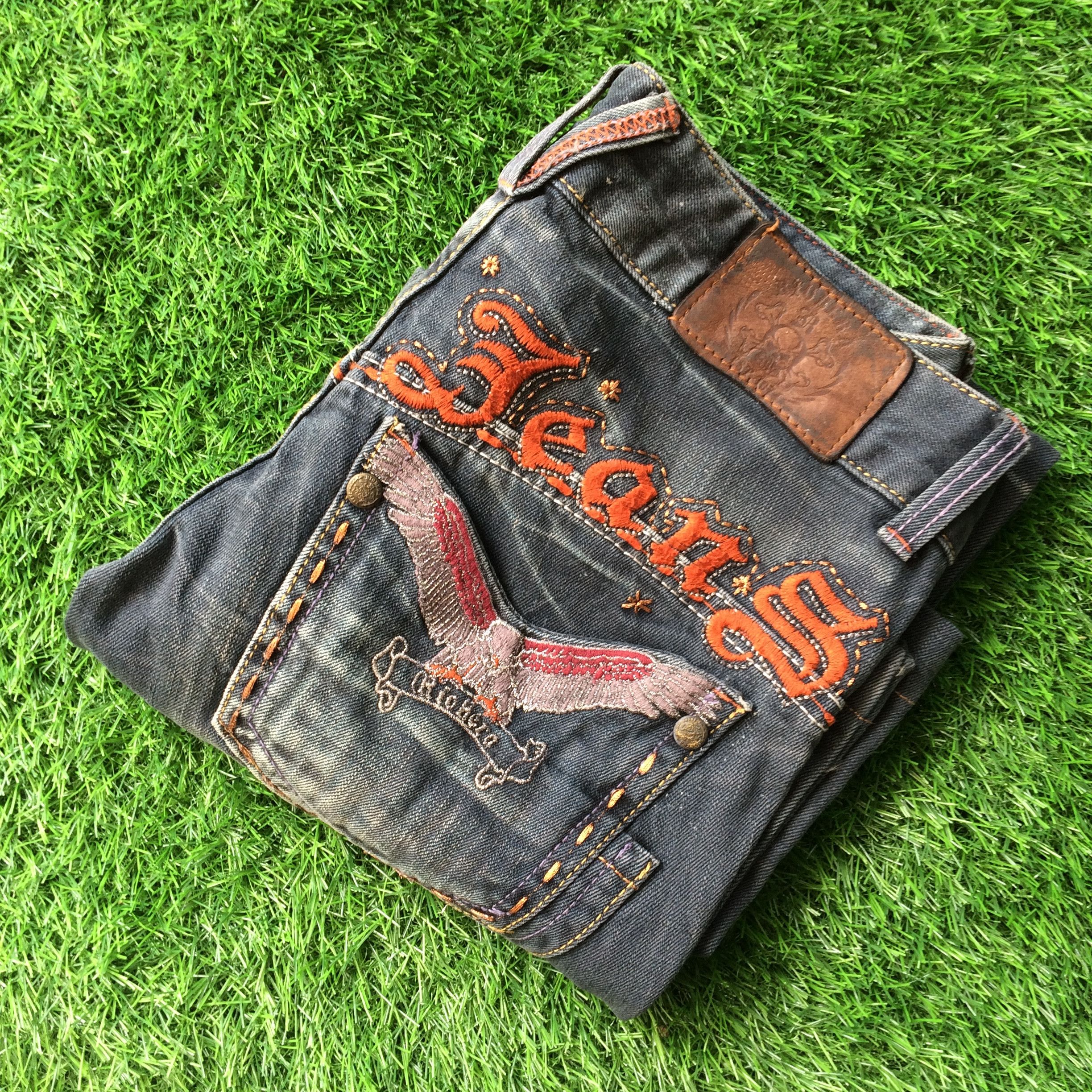 Japanese Brand Riobera Bootcut Japanese Denim Jeans D-709 Size 26" / US 2 / IT 38 - 8 Thumbnail