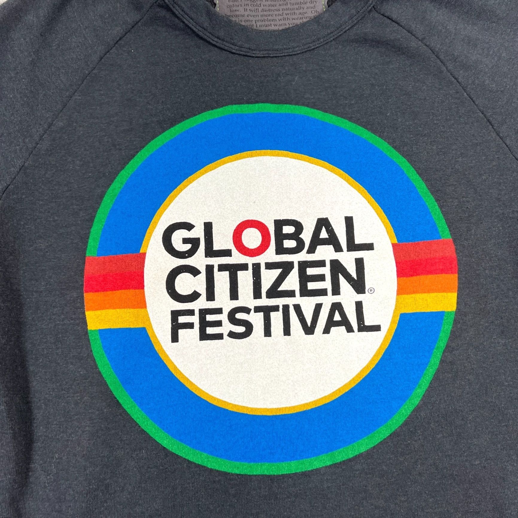 Aviator Nation Aviator Nation Sweatshirt Medium Navy Global Citizen Festival Casual Crewneck Size M / US 6-8 / IT 42-44 - 3 Thumbnail