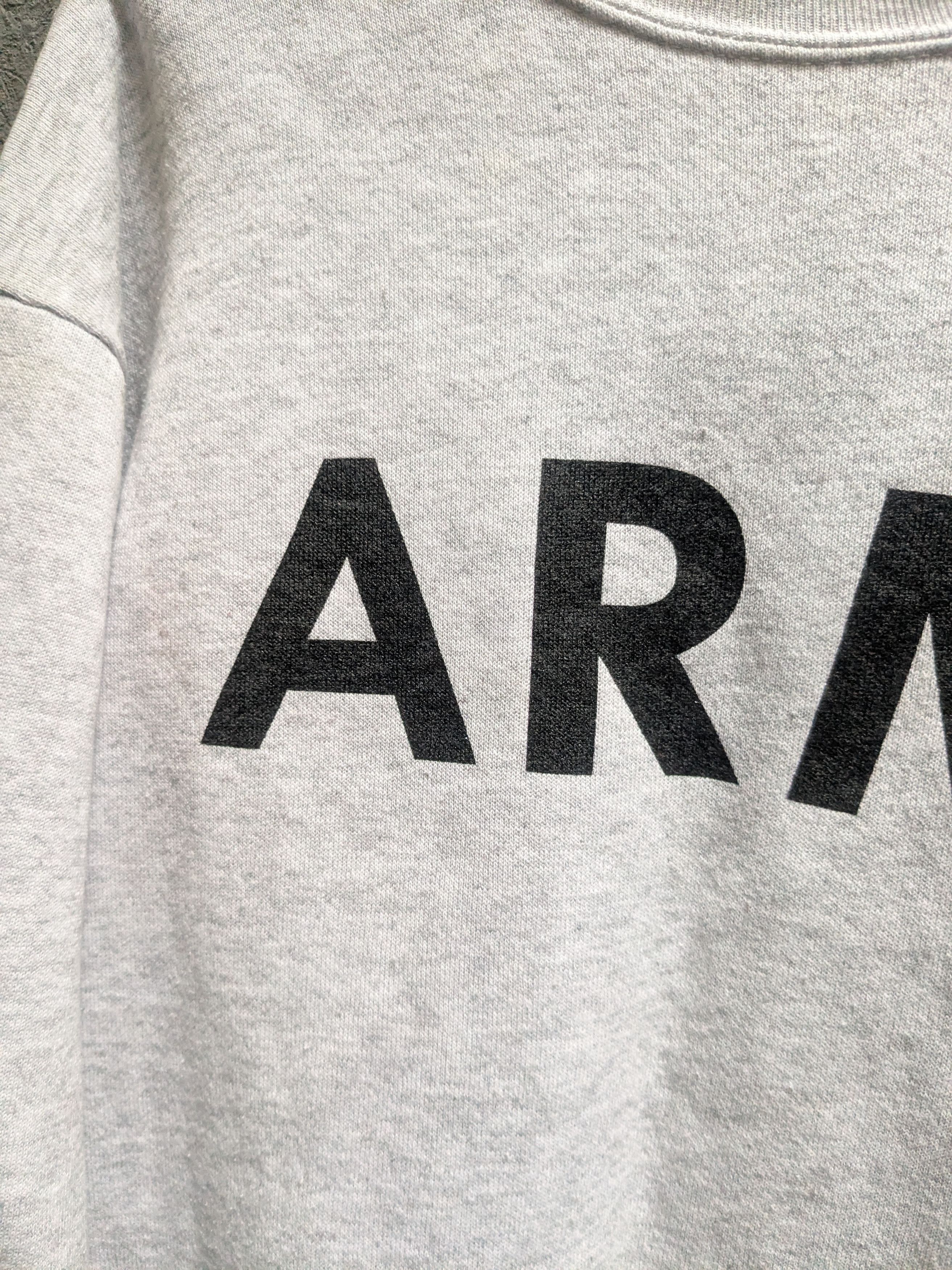 Vintage USA military army sweater vintage 80's made in USA Size US M / EU 48-50 / 2 - 2 Thumbnail