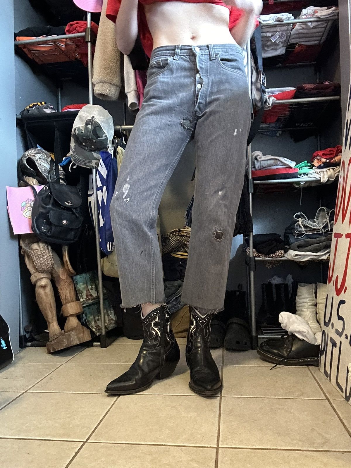 Levi's Vintage Clothing Vintage 80s 501 Levi’s Size 27" / US 4 / IT 40 - 3 Thumbnail