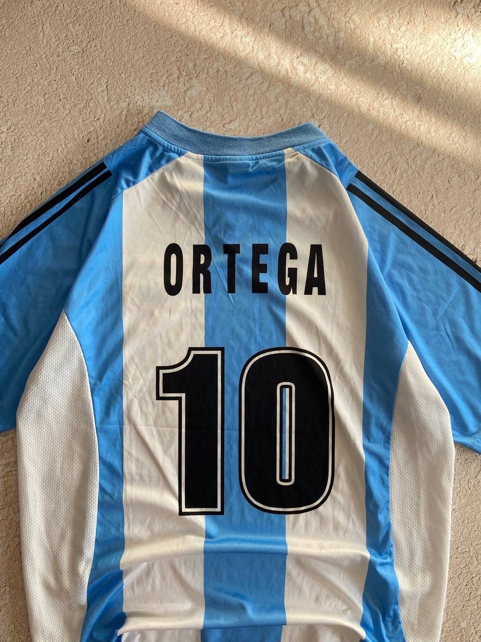 Japanese Brand × Vintage Argentina Ortega distressed jersey soccer Size US L / EU 52-54 / 3 - 8 Thumbnail