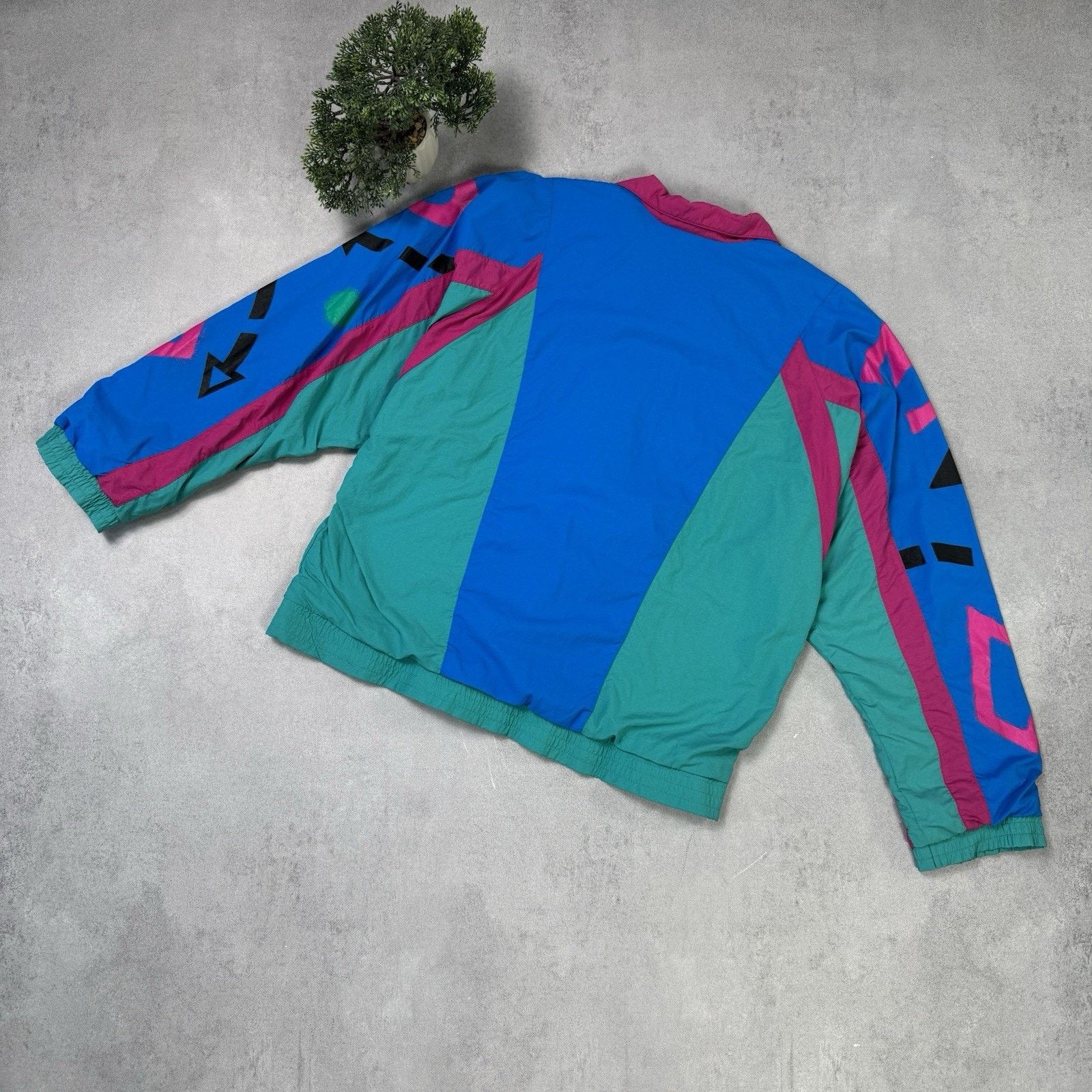 Adidas Vintage Adidas 90s Track Jacket Multicolour Men Size M Size US M / EU 48-50 / 2 - 12 Thumbnail