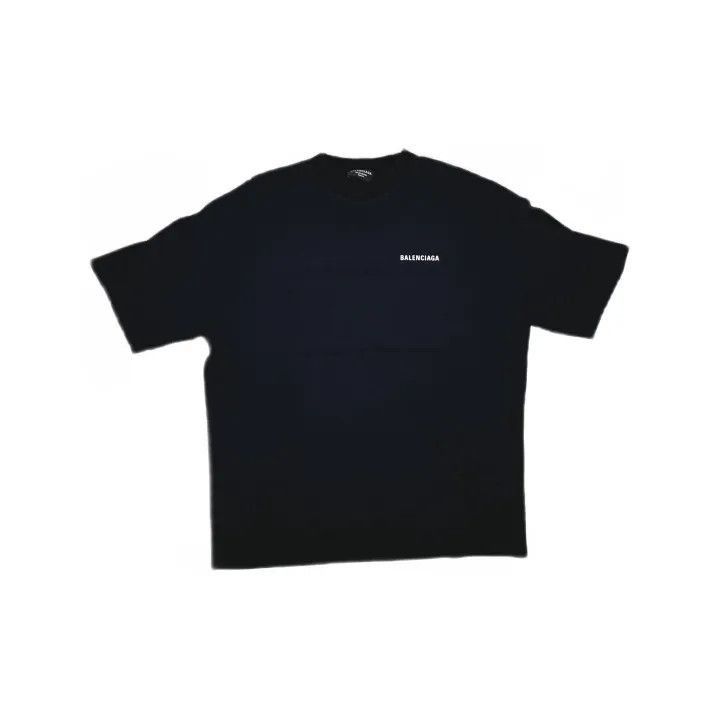 Balenciaga Balenciaga Balenciaga Black Logo Short Sleeve TShirt -2507 Size US S / EU 44-46 / 1 - 2 Thumbnail