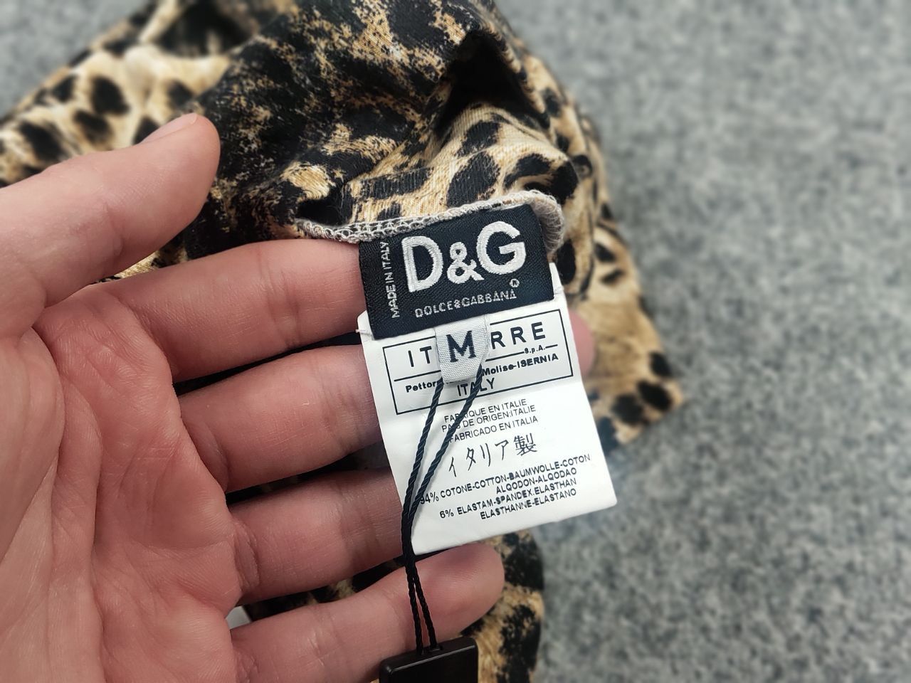 Dolce & Gabbana Rare Dolce & Gabbana Vintage 90s Leopard Pattern Long sleeve Size M / US 6-8 / IT 42-44 - 14 Thumbnail