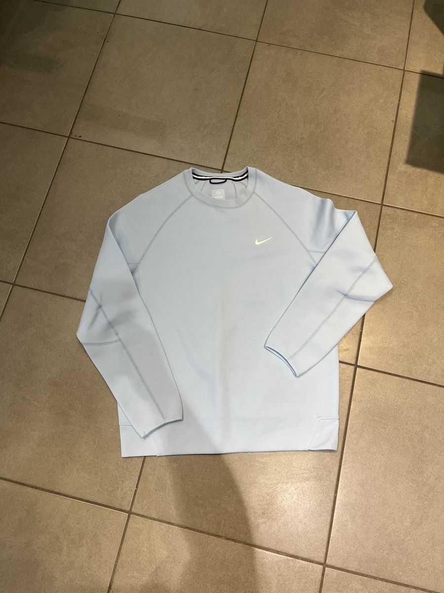 Image of Nike Nocta Tech Fleece in Sky Blue, Men's (Size Large)