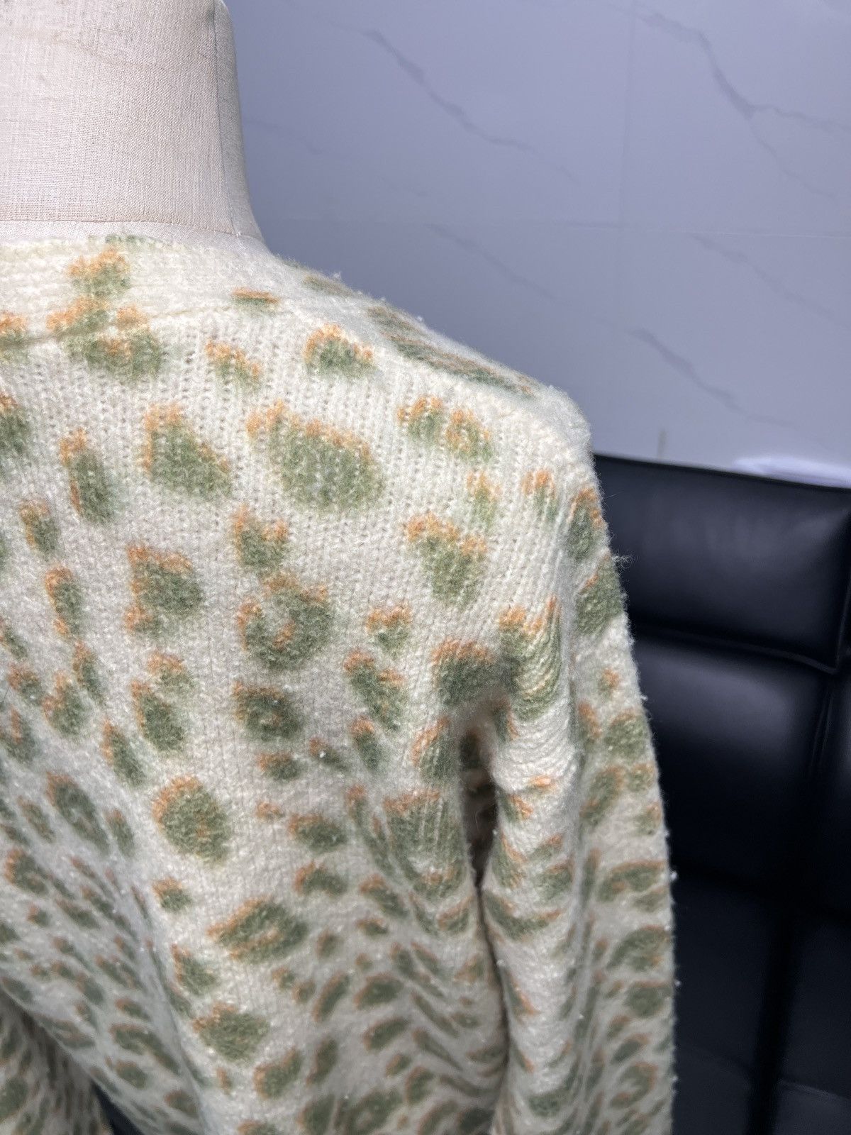 Dries Van Noten Dries Van Noten FW22 Lookbook Leopard Print Merino Wool Card Size US L / EU 52-54 / 3 - 12 Thumbnail