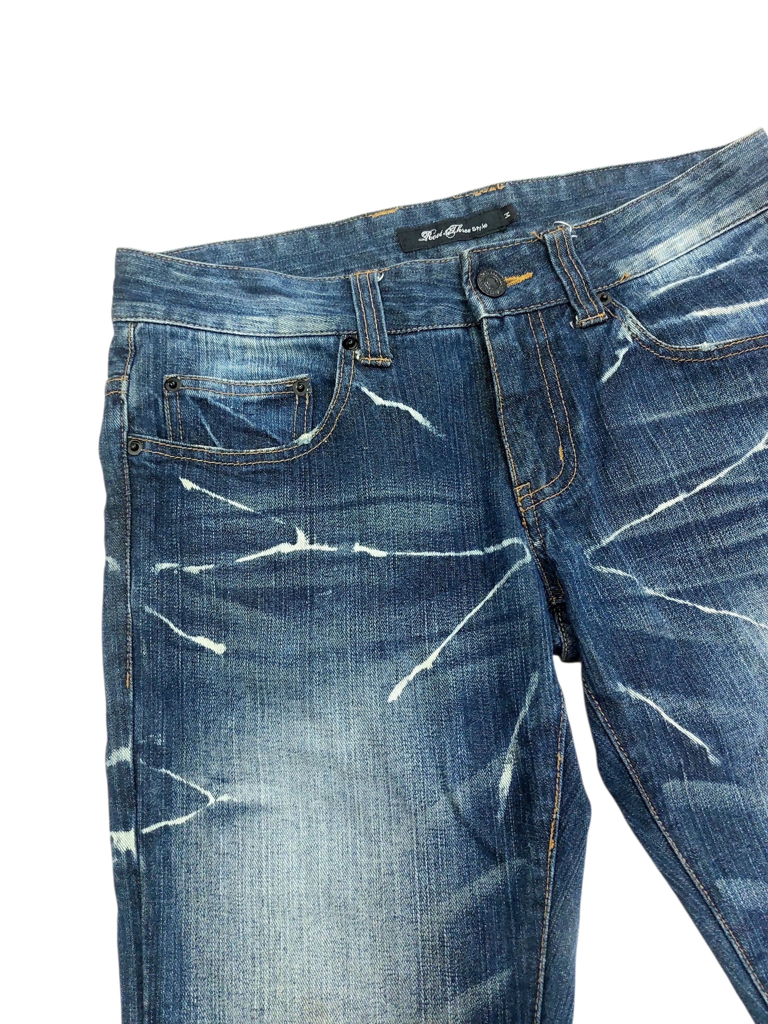 Vintage Root Three Style Thunder Whiskers Double Zipped Back Pocket Size US 32 / EU 48 - 6 Thumbnail