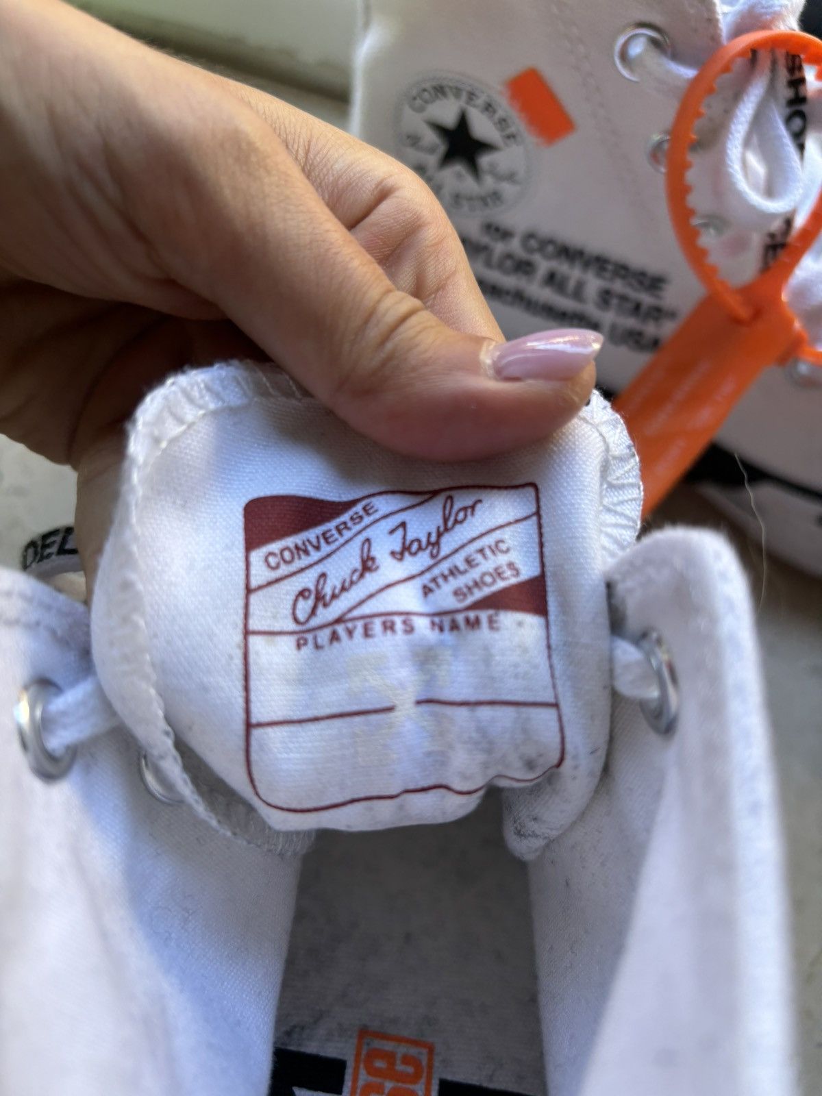 Converse × Off-White Converse x Off-White Chuck Taylor 2nd Edition Size US 6.5 / IT 36.5 - 8 Thumbnail