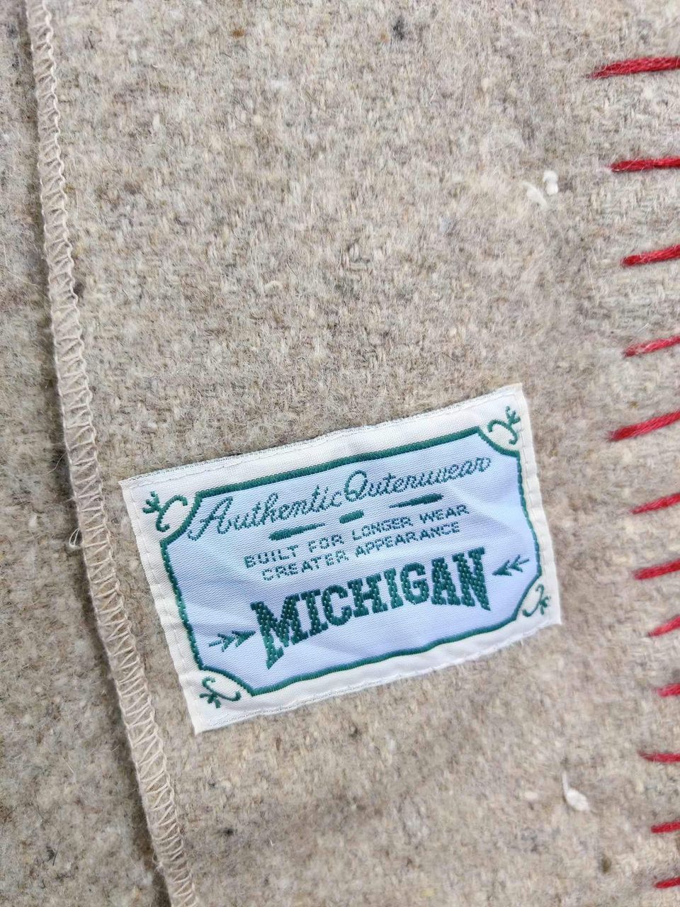 Vintage Vintage Michigan Wool Button Coat Jacket Size US M / EU 48-50 / 2 - 10 Thumbnail