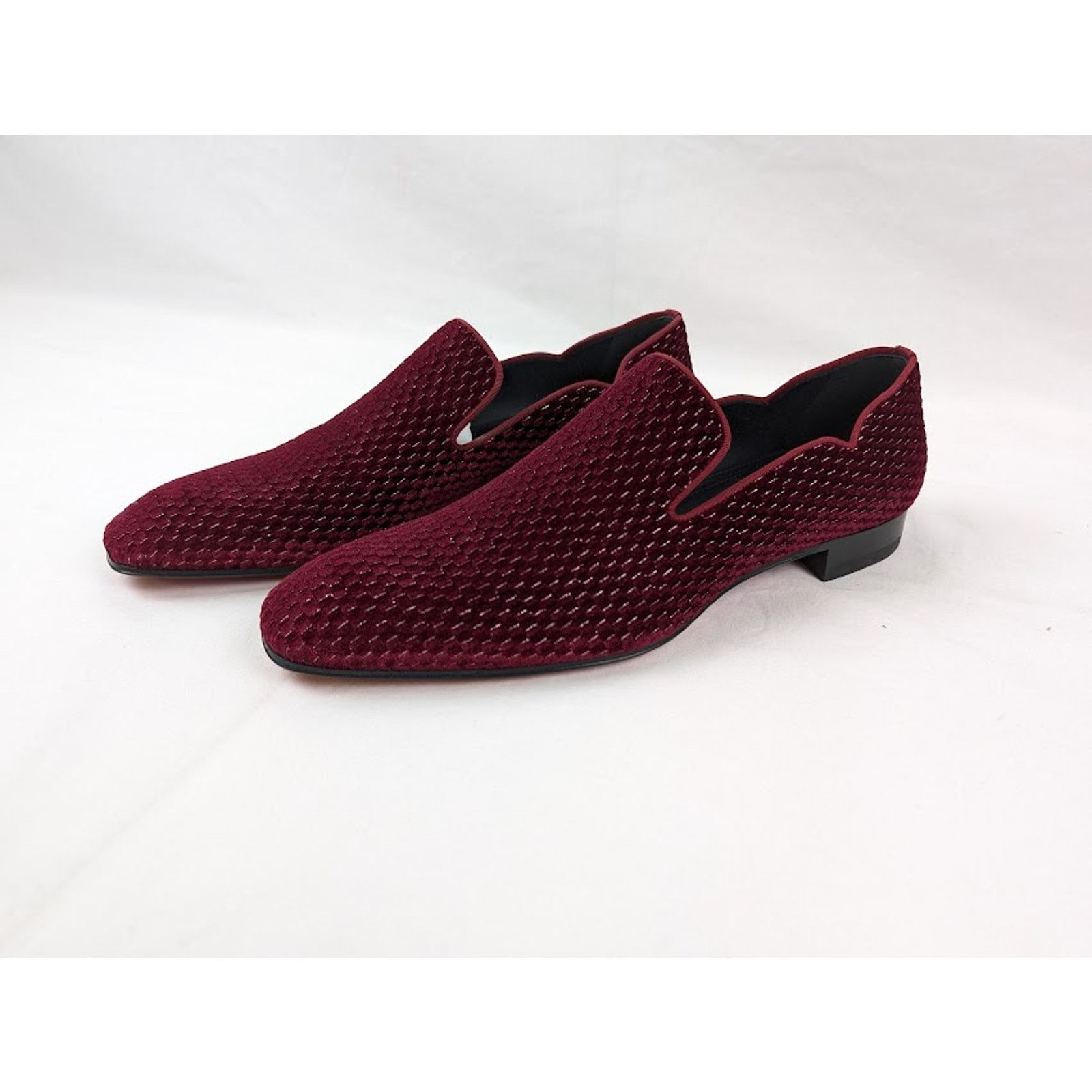 Christian Louboutin o1rshd1 Dandy Chick Orlato Flat Shoes in Bordeaux Size US 12 / EU 45 - 9 Thumbnail