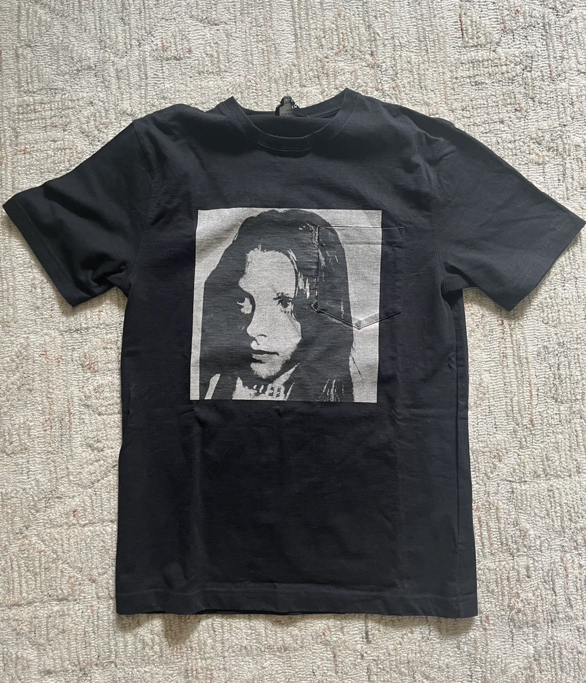 Raf Simons Calvin Klein 205w39nyc Sandra Brant tee