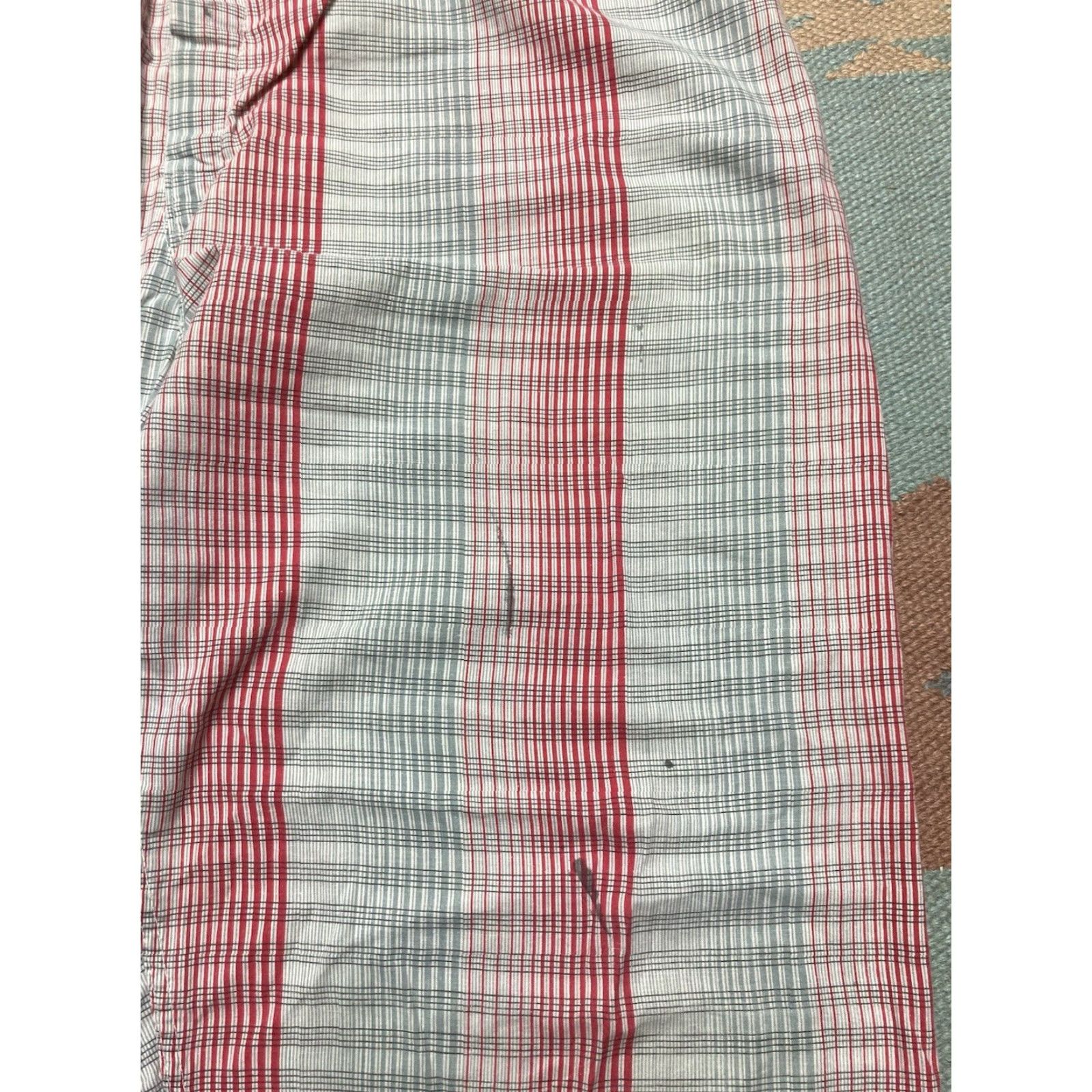 Vintage VINTAGE 1960s Lightweight Pajama Pants Cotton Plaid Men’s Loungewear Size US 33 - 5 Thumbnail