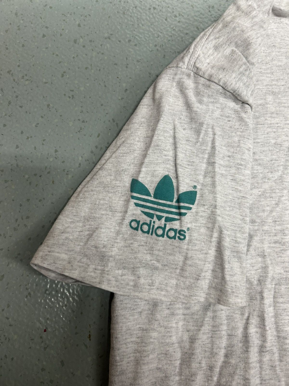 Adidas × Vintage Vintage Boston Marathon Adidas Tee Shirt Size US L / EU 52-54 / 3 - 4 Thumbnail
