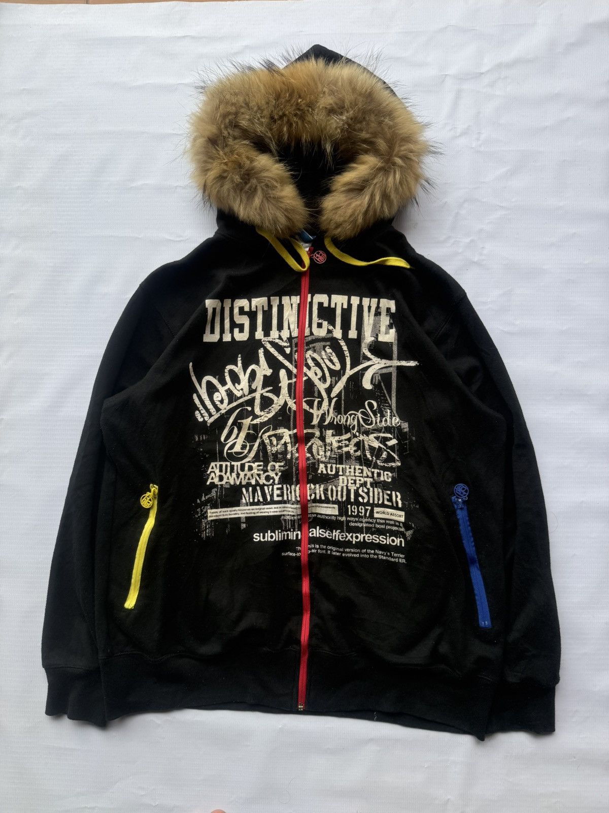 Hysteric Glamour Bone soul fur hoodie style poem ifsixwasnine lgb Size US XL / EU 56 / 4 - 1 Thumbnail