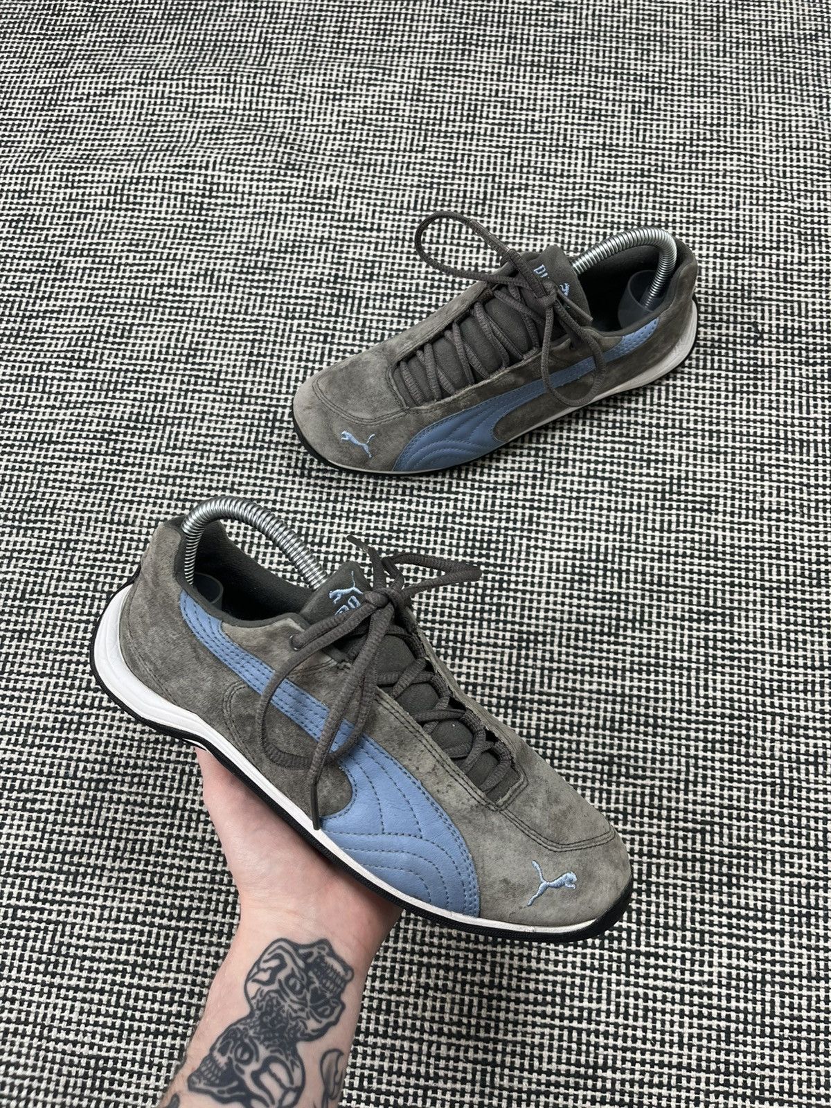 Puma y2k puma suede low top speedcat sneakers rare Japanese Size US 5.5 / IT 35.5 - 2 Thumbnail