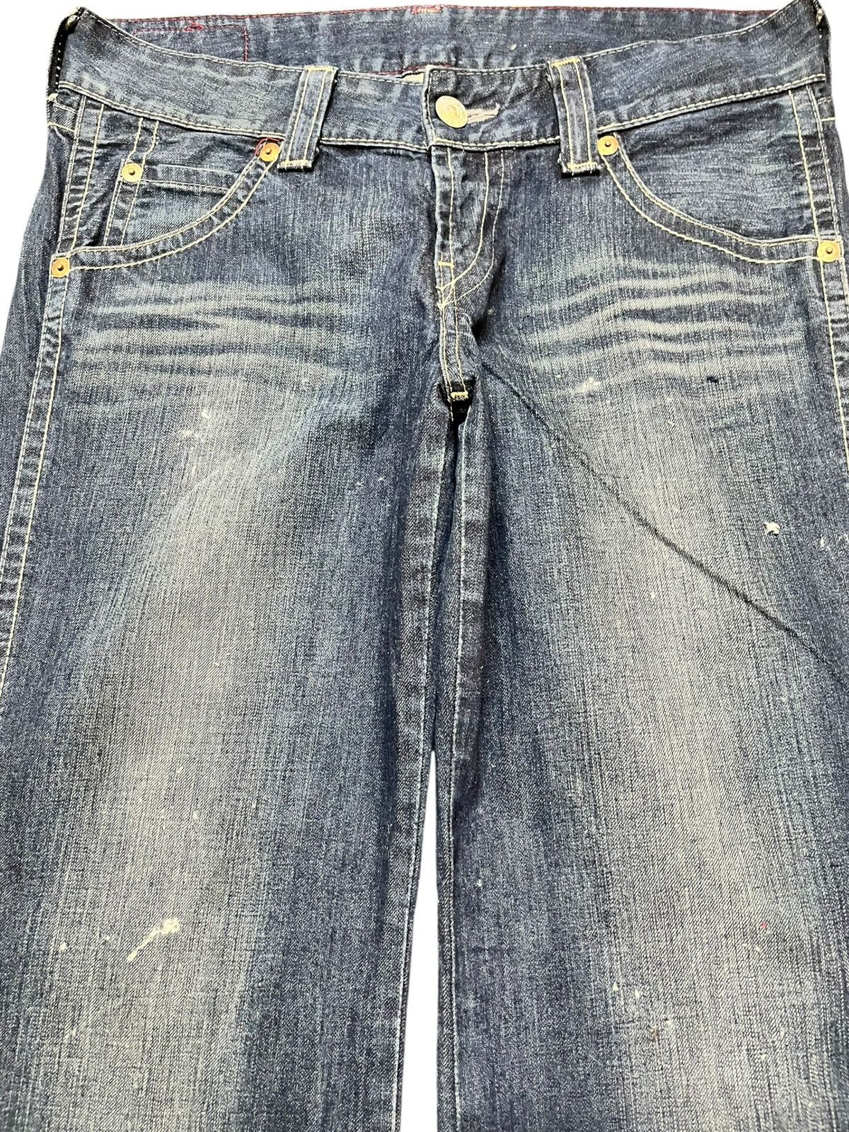 Levi's Vintage Clothing Vintage Levi’s 507 Flare Bootcut Denim Size US 33 - 2 Thumbnail