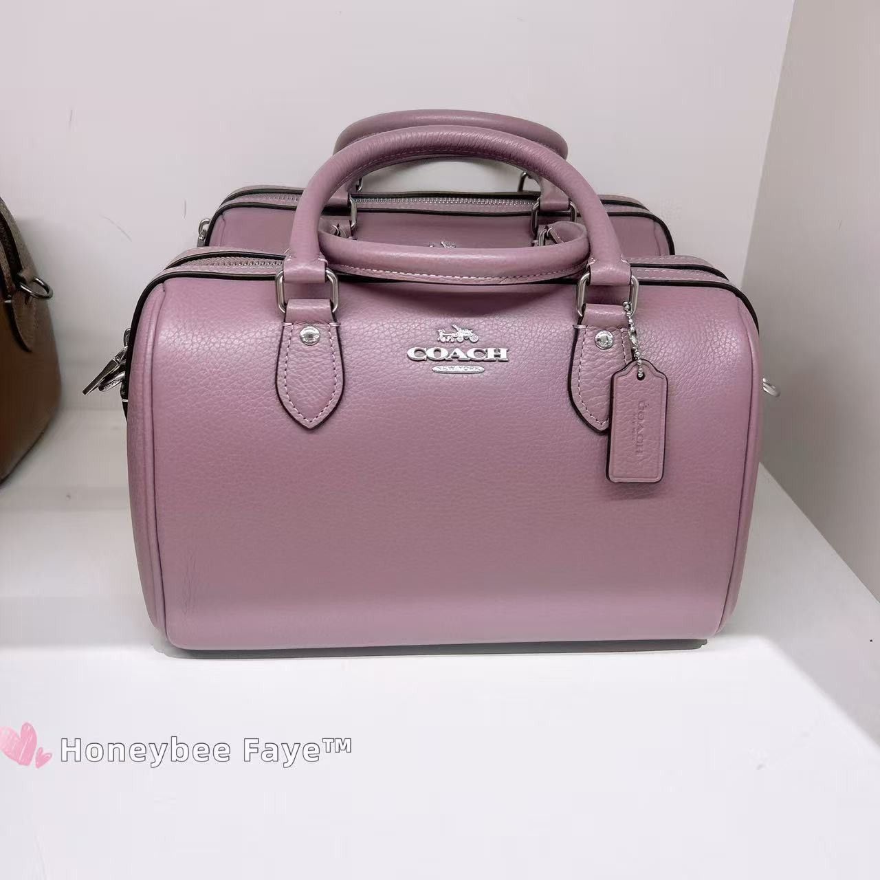 Coach Rowan Satchel Bag CV962 Silver/Jasmine Size ONE SIZE - 5 Thumbnail