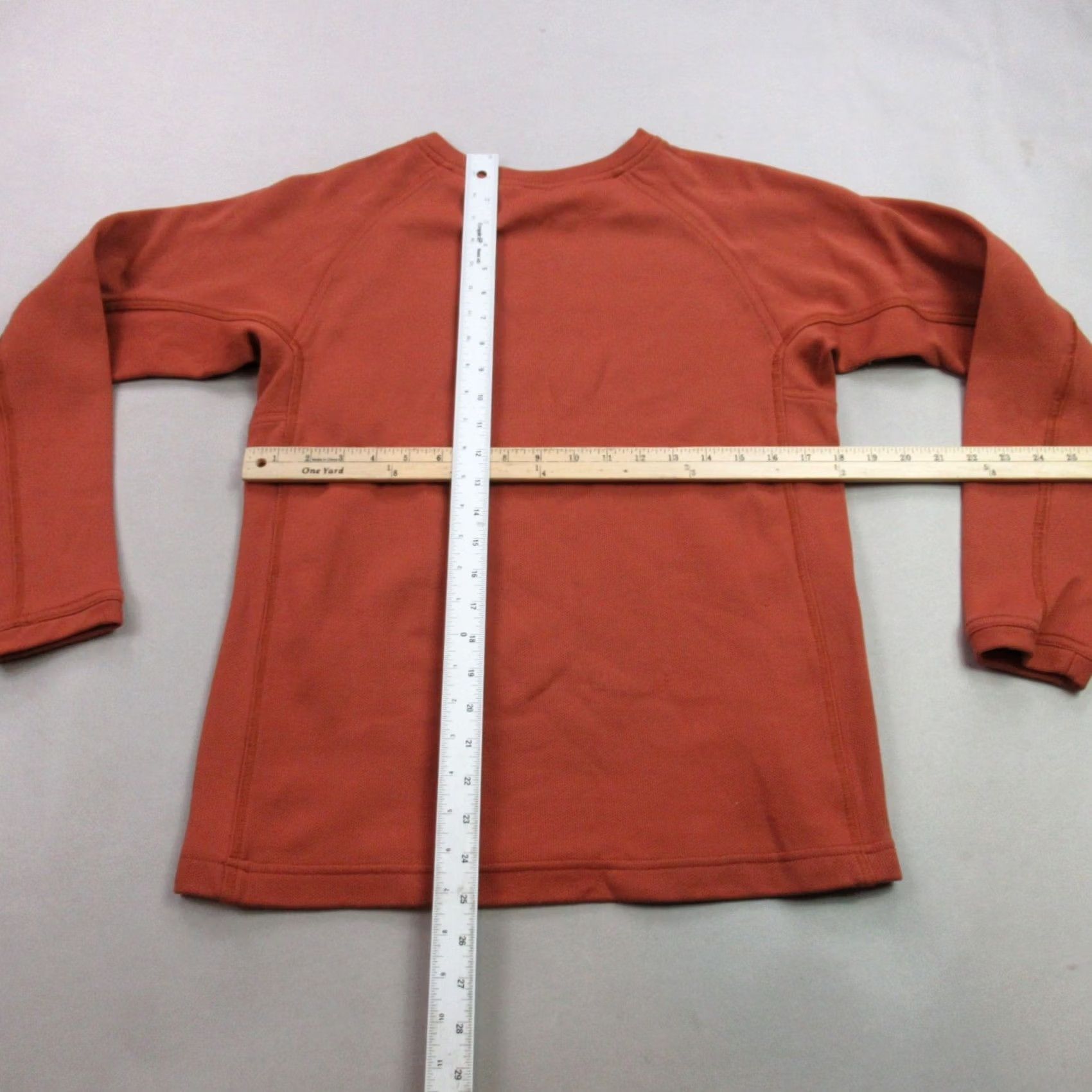 Prana prAna Sweater Mens Medium Long Sleeve V Neck Pullover Rust Lightweight Casual Size US M / EU 48-50 / 2 - 7 Thumbnail