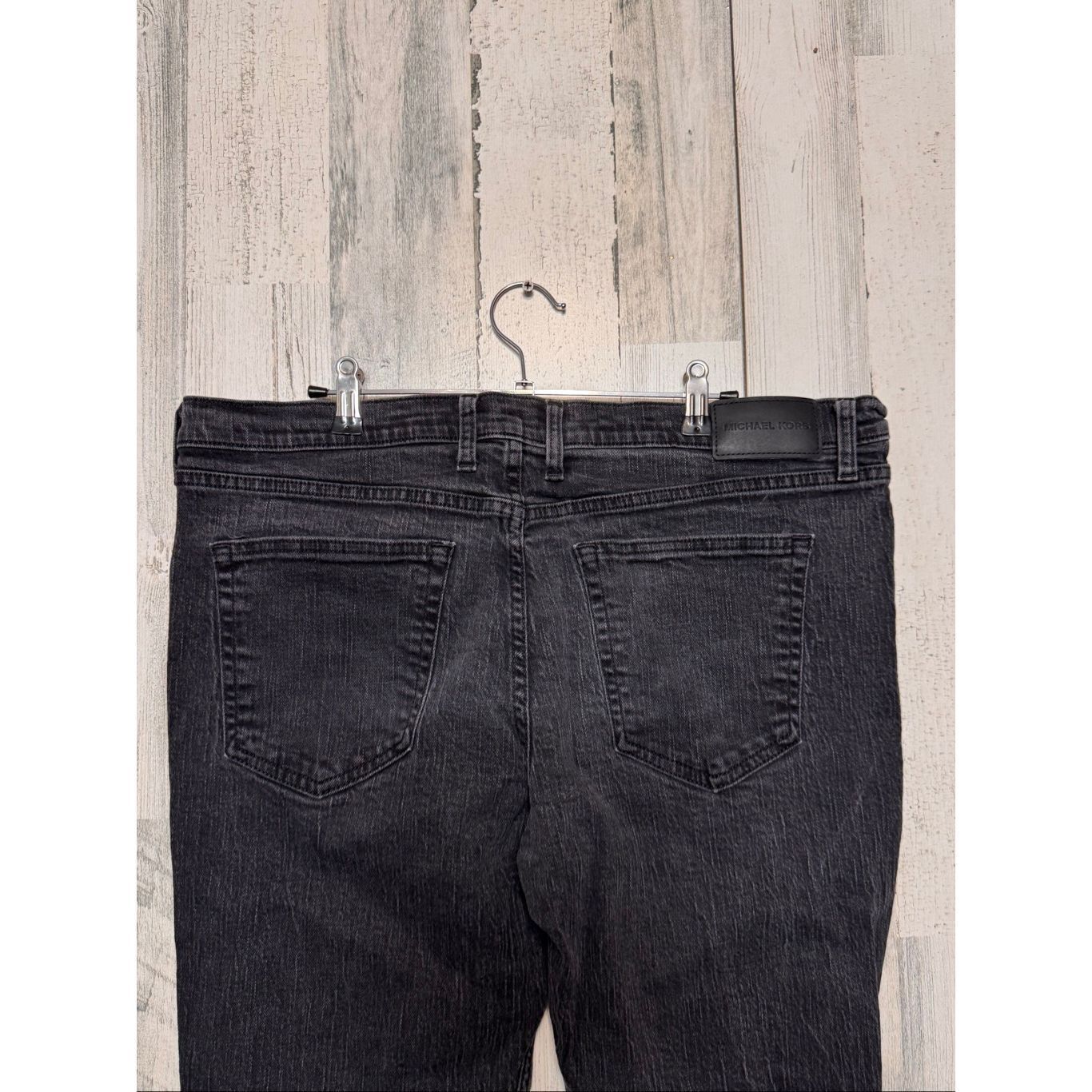 Michael Kors Michael Kors Parker Slim Fit Jeans Men’s 38x32 Black Stretch Size US 38 / EU 54 - 5 Thumbnail