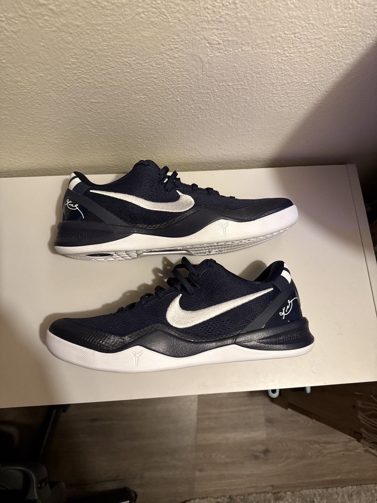 Nike Nike Kobe 8 Protro - Navy Size US 12 / EU 45 - 4 Thumbnail