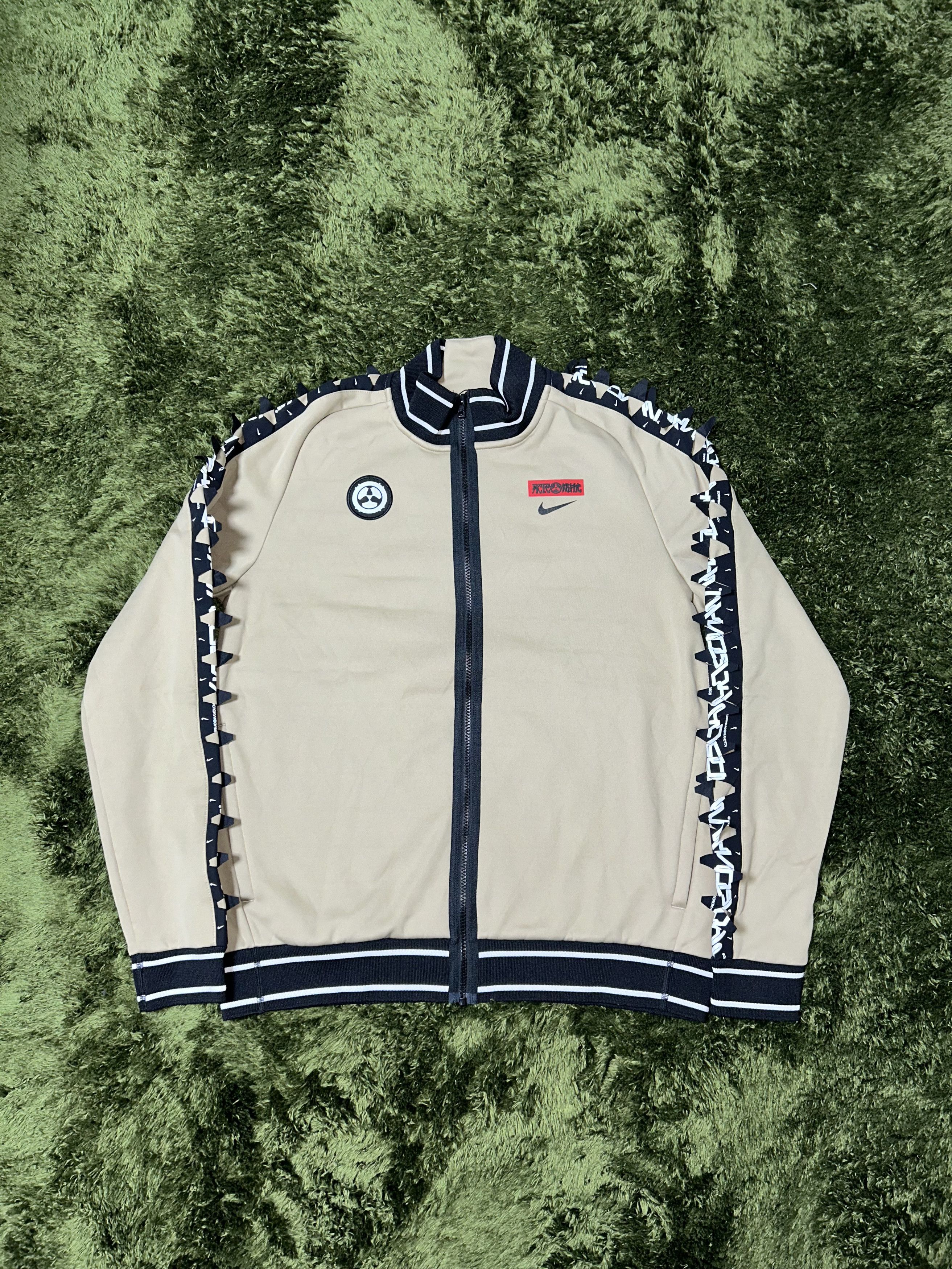 Acronym × Nike [XL] nike X acronym NRG knit track jacket beige asian fit Size US XL / EU 56 / 4 - 2 Thumbnail