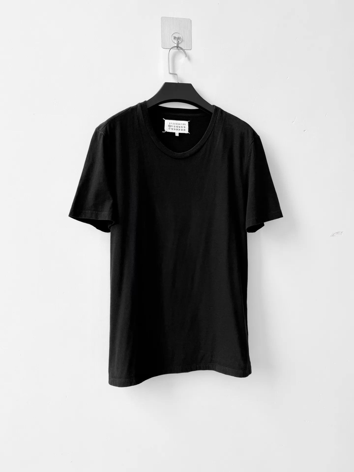 Other Maison Martin Margiela S/S14 Heavyweight Basic Tee Black 46 Size US S / EU 44-46 / 1 - 2 Thumbnail