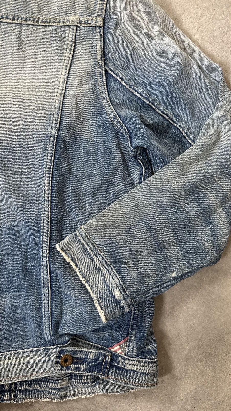 Denim & Supply Ralph Lauren VINTAGE DENIM & SUPPLY RL DISTRESSES JEANS JACKET Size US M / EU 48-50 / 2 - 17 Thumbnail