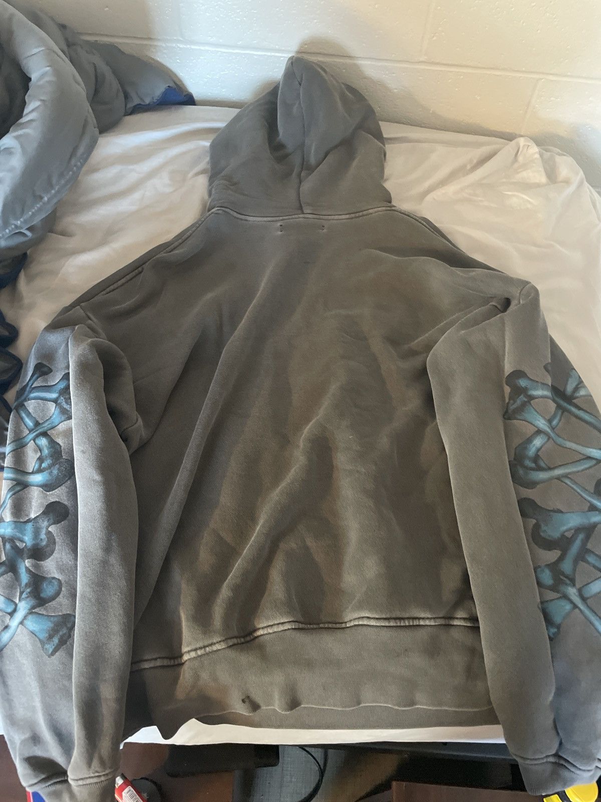 Amiri Amiri Blue Bones hoodie Size US M / EU 48-50 / 2 - 2 Thumbnail