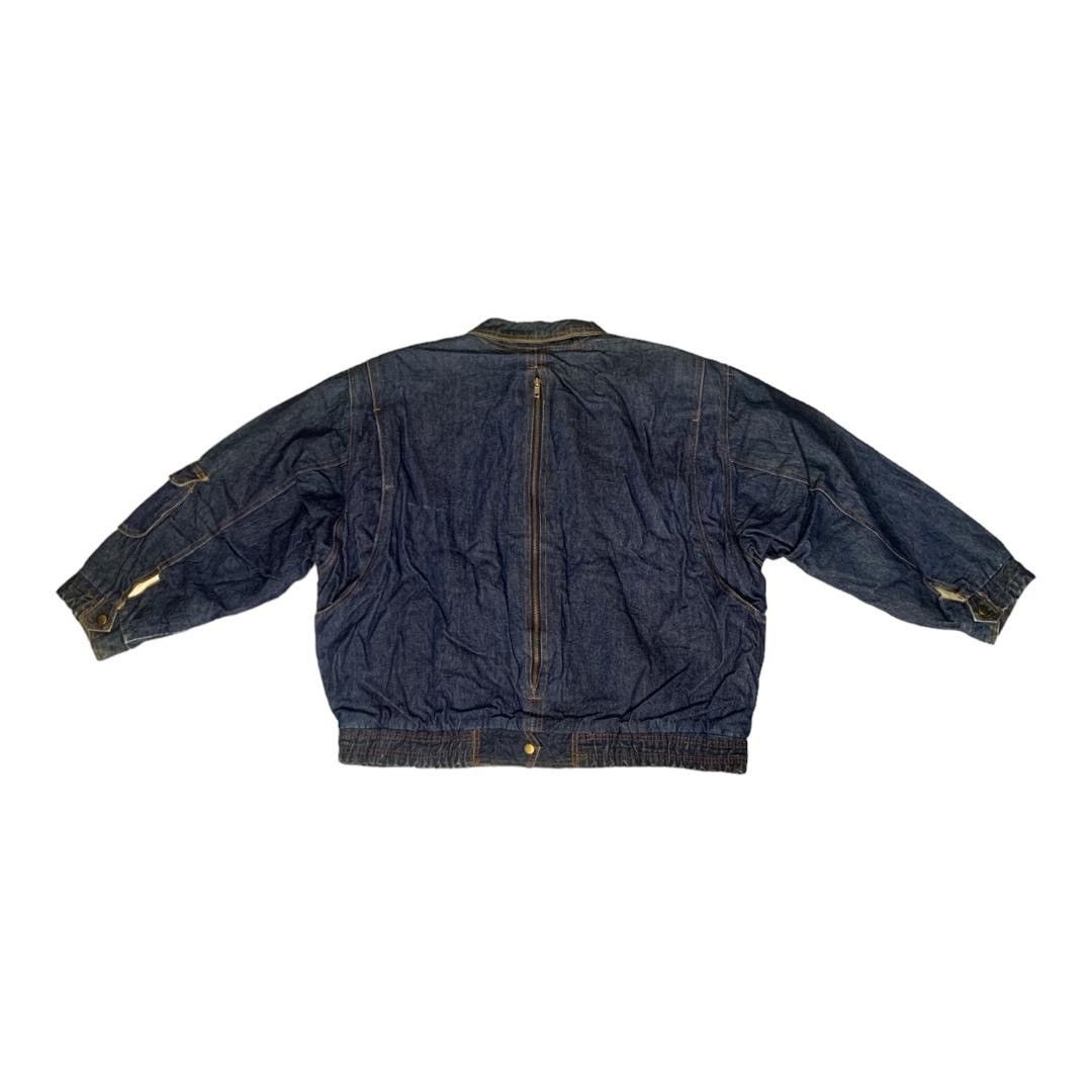 Japanese Brand Vintage Crystalwave Denim Jackets Size XL / US 12-14 / IT 48-50 - 2 Thumbnail