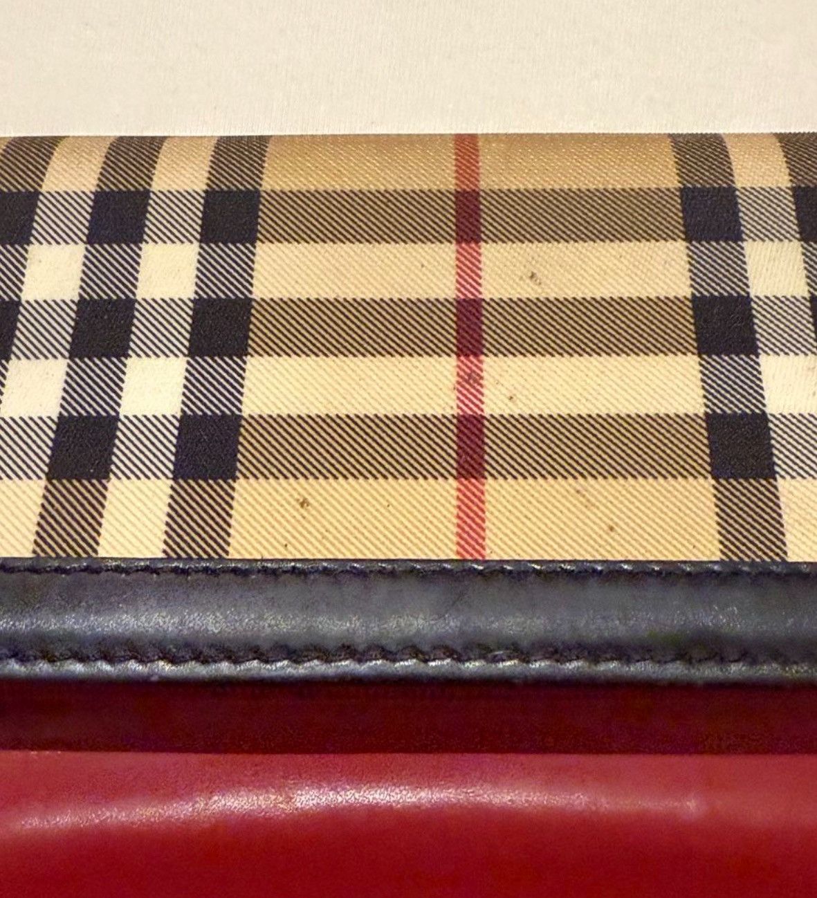 Burberry LONG BUTTONED LEATHER WALLET Size ONE SIZE - 7 Thumbnail