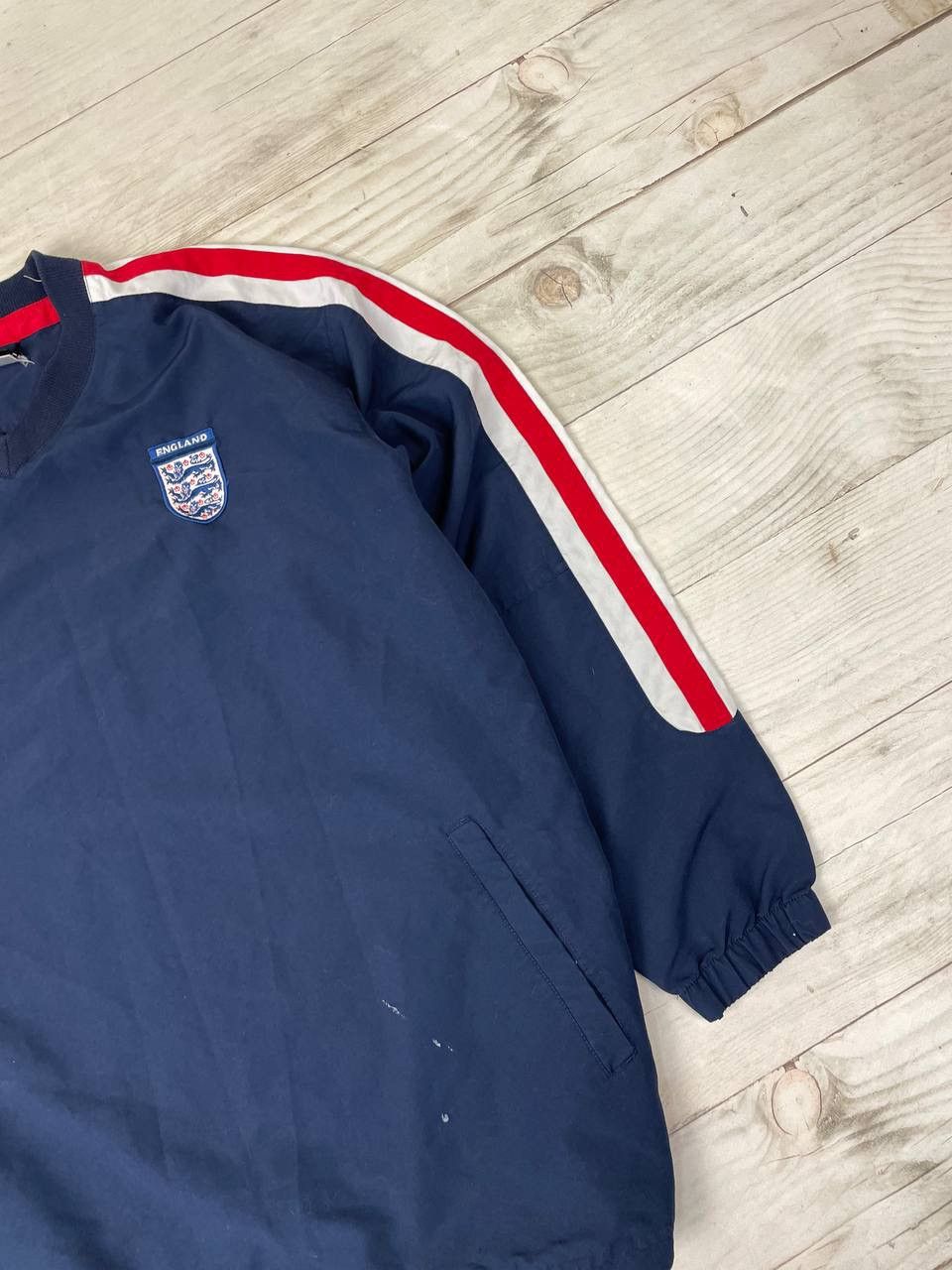Umbro Umbro England 2002 2004 Sweatshirt Drill Top Windbreaker Size US L / EU 52-54 / 3 - 7 Thumbnail