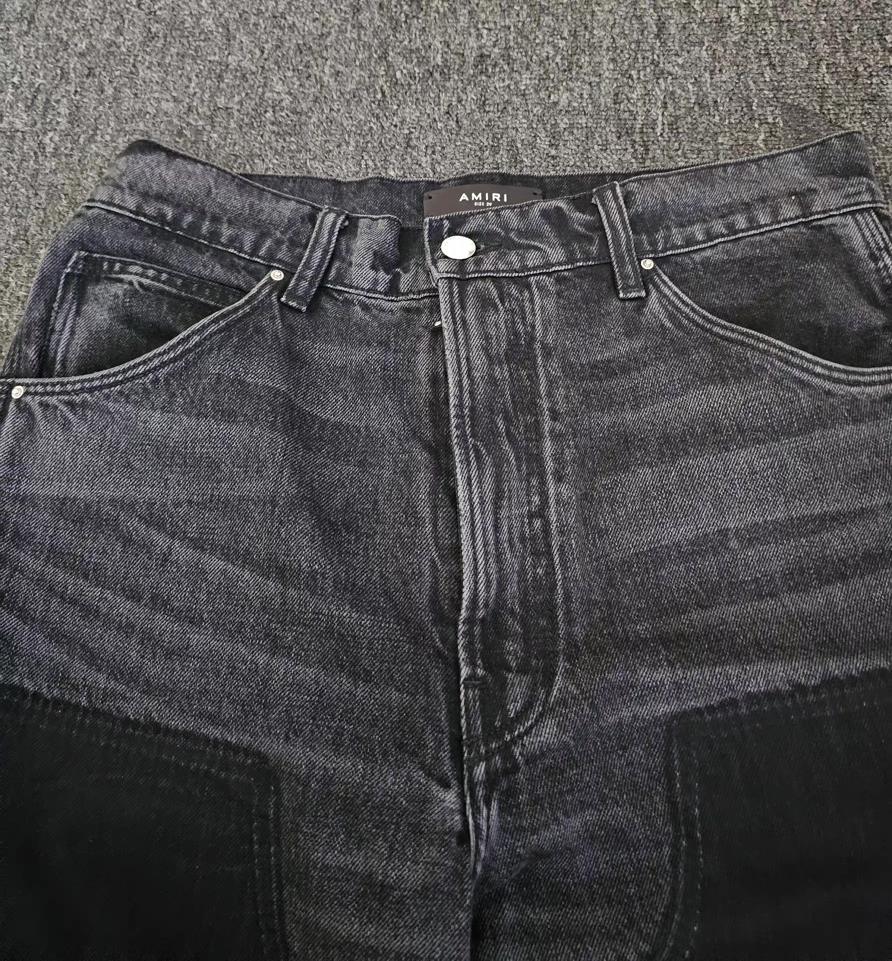Amiri Amiri Wide-Leg Cargo Jeans Size US 32 / EU 48 - 2 Thumbnail
