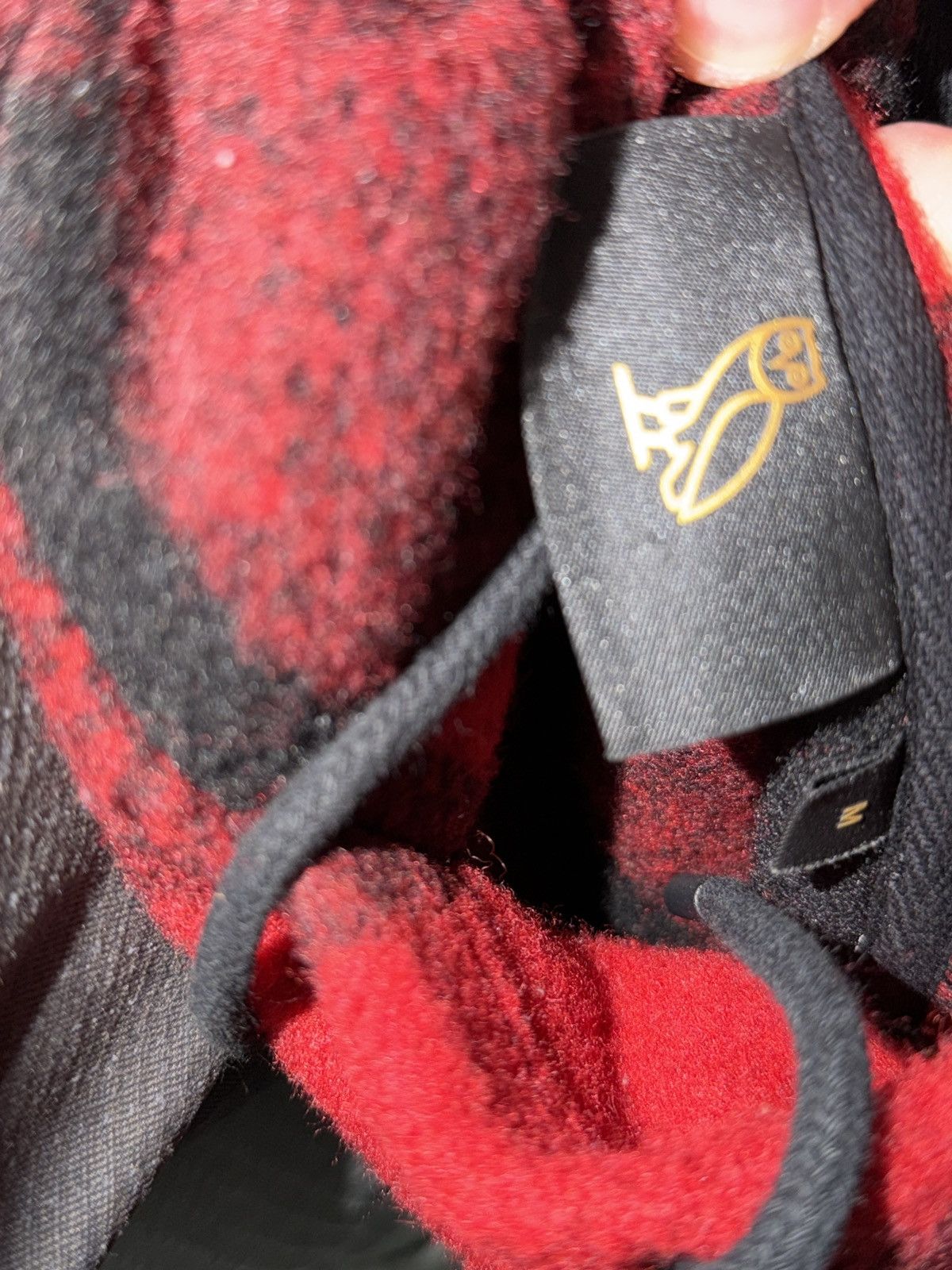 Drake *RARE* OVO Buffalo Plaid Wool-Blend Hoodie Size US M / EU 48-50 / 2 - 6 Thumbnail