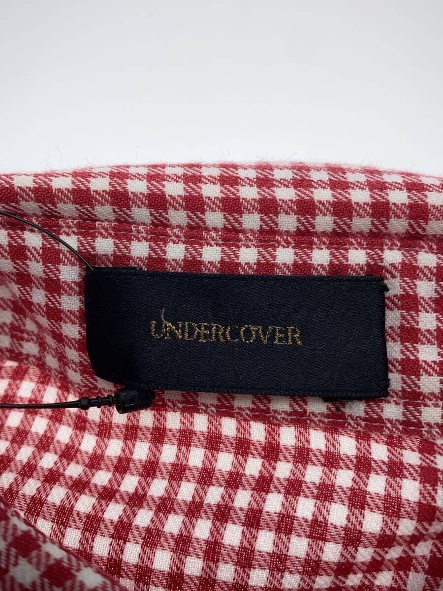 Undercover Undercover Check Cotton Long Sleeve Shirt Red Size US S / EU 44-46 / 1 - 3 Thumbnail