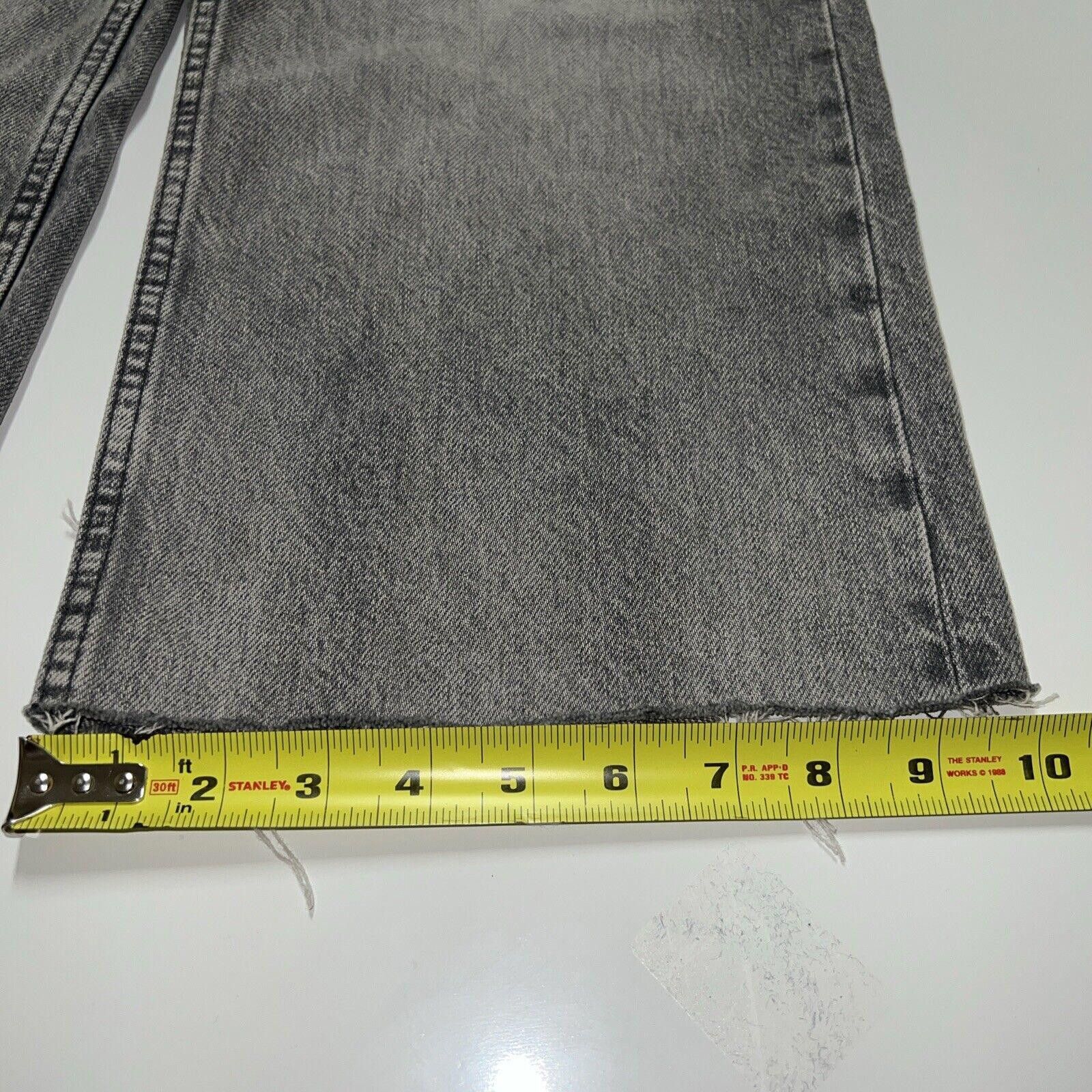Zara Zara Jeans Women's Size 6 Denim Gray Cropped Frayed Edge Size 28" / US 6 / IT 42 - 5 Thumbnail