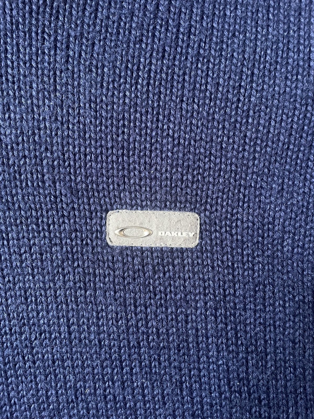Oakley Vintage Oakley Knitted Hoodie Size US S / EU 44-46 / 1 - 4 Thumbnail