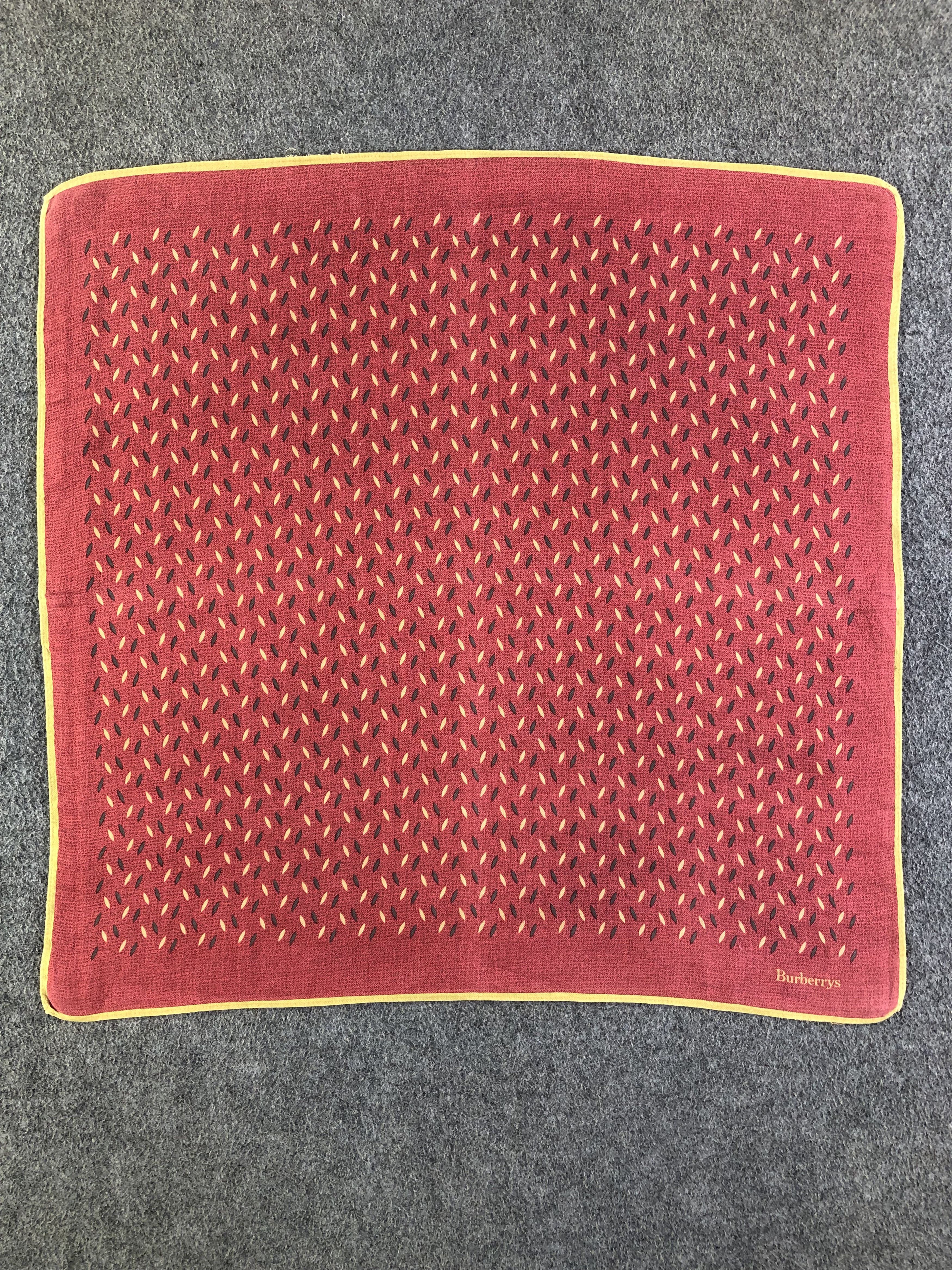 Burberry Burberrys Handkerchief / Bandana / Neckerchief C365 Size ONE SIZE - 4 Thumbnail