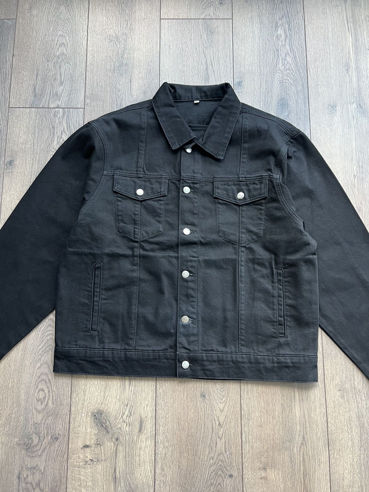 Corteiz SS24 Corteiz C-Star Triple Black Denim Jacket XL Size US XL / EU 56 / 4 - 11 Thumbnail