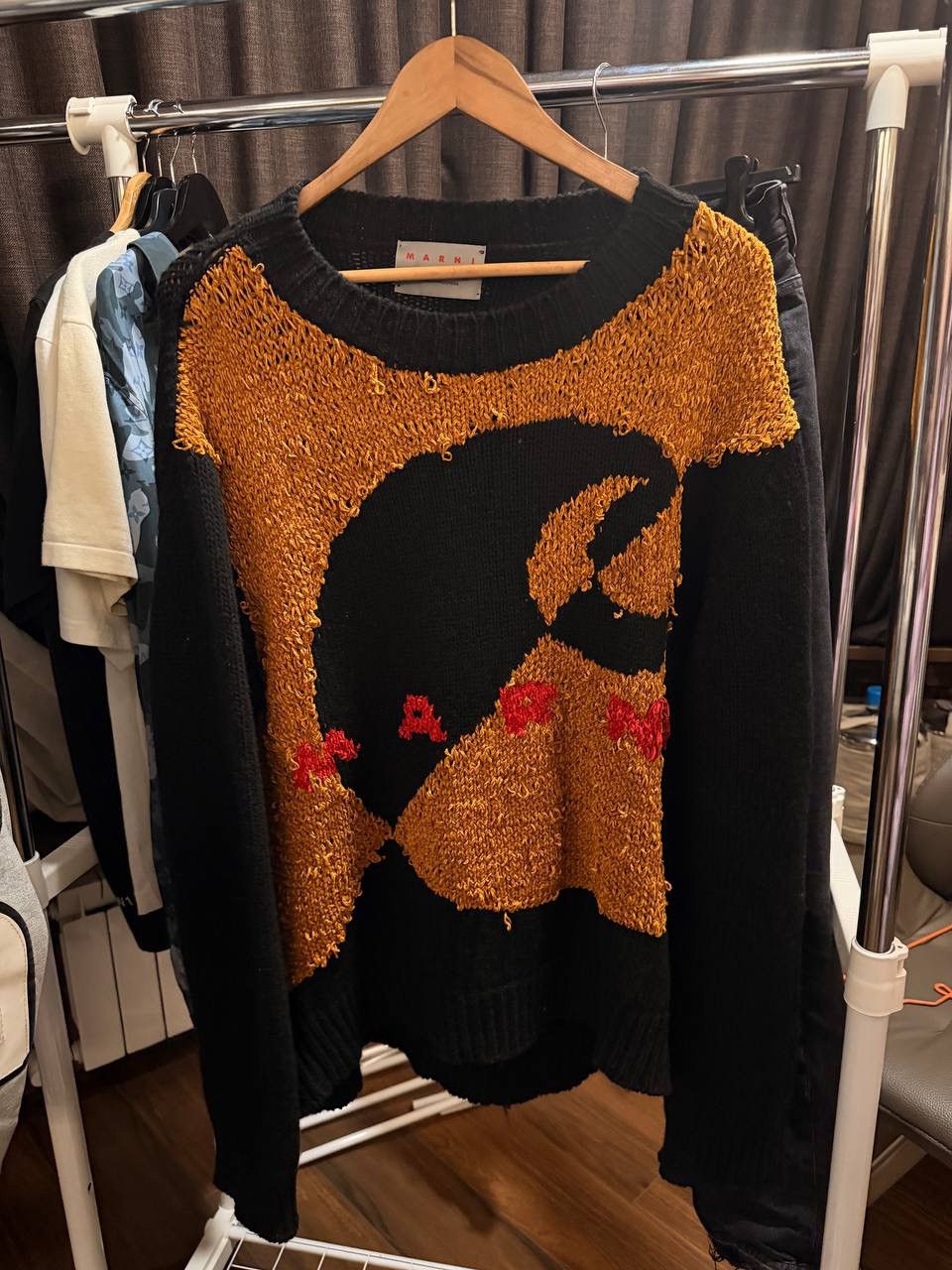 Carhartt Wip × Marni Carhartt x Marni Knit Sweater Size US L / EU 52-54 / 3 - 1 Thumbnail
