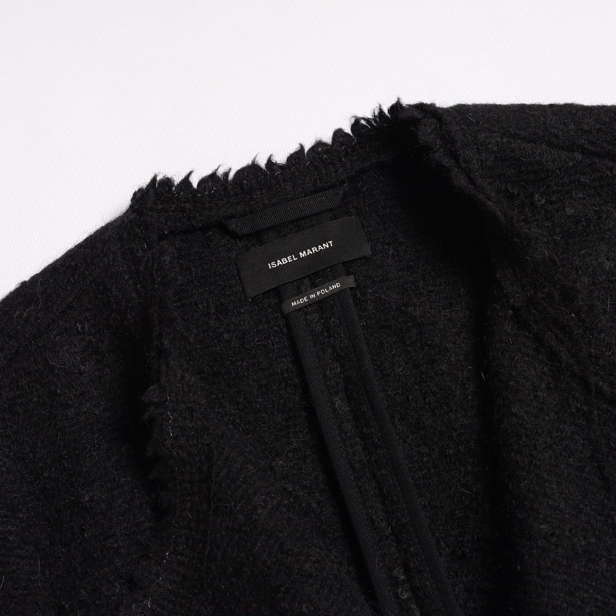 Isabel Marant Isabel Marant Mohair Wool Blazer Jacket Black Size S / US 4 / IT 40 - 3 Thumbnail