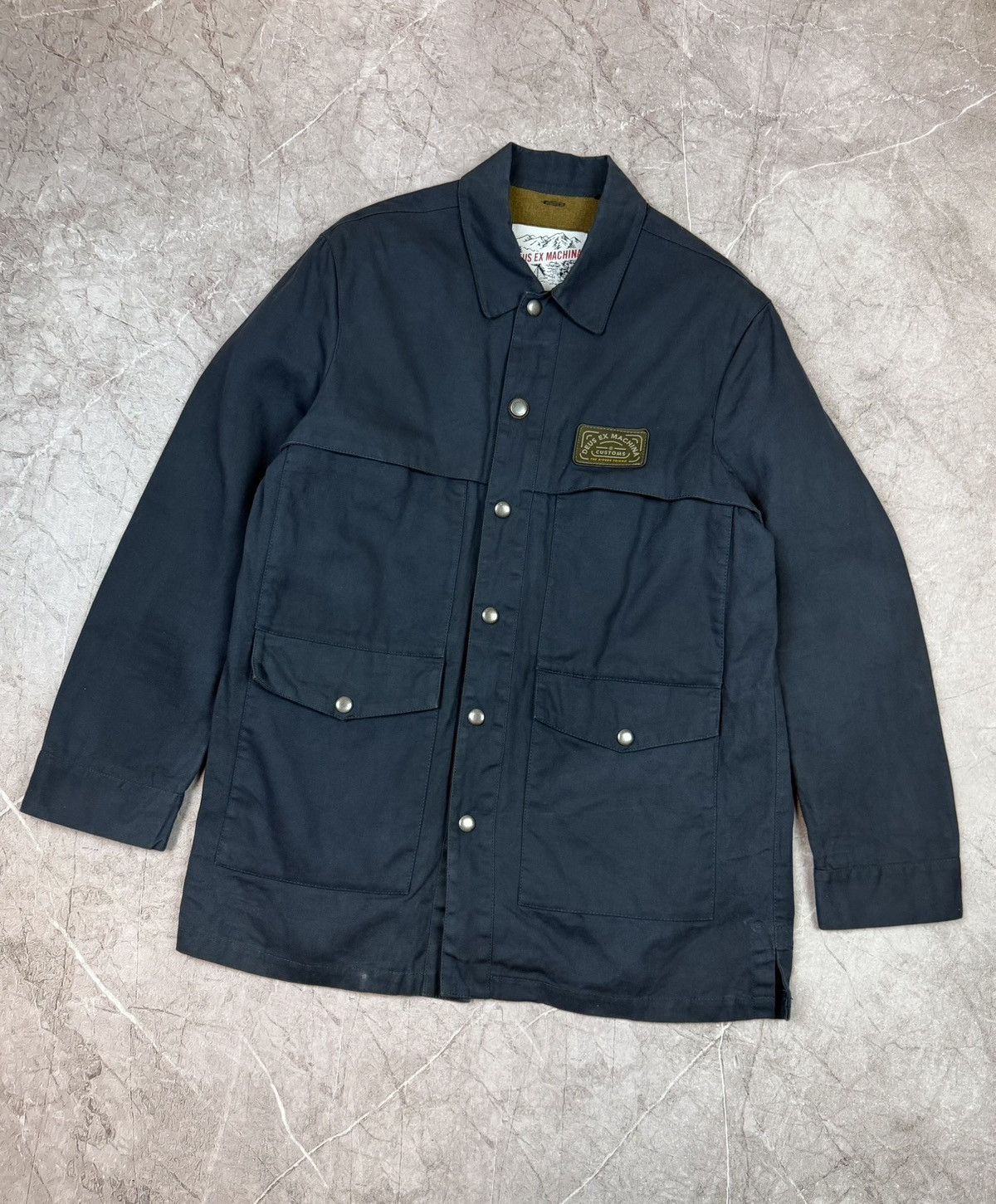 Deus Ex Machina Deus Ex Machina Flood Waxed Cotton Jacket Halley Stevensons Size US M / EU 48-50 / 2 - 3 Thumbnail