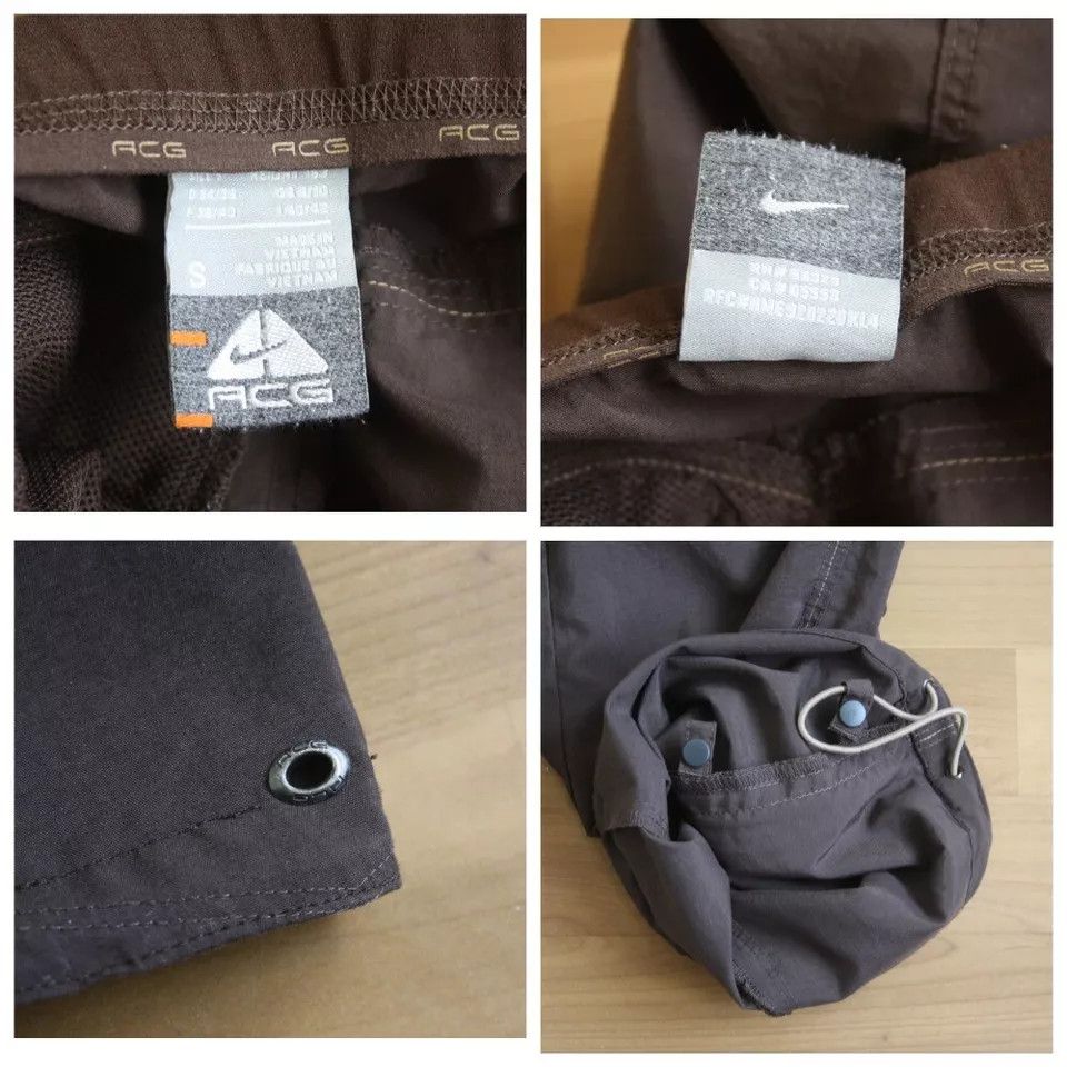 Nike ACG Nike ACG Vintage Cargo Transformers Pants 2 in 1 womens Size 26" / US 2 / IT 38 - 14 Thumbnail